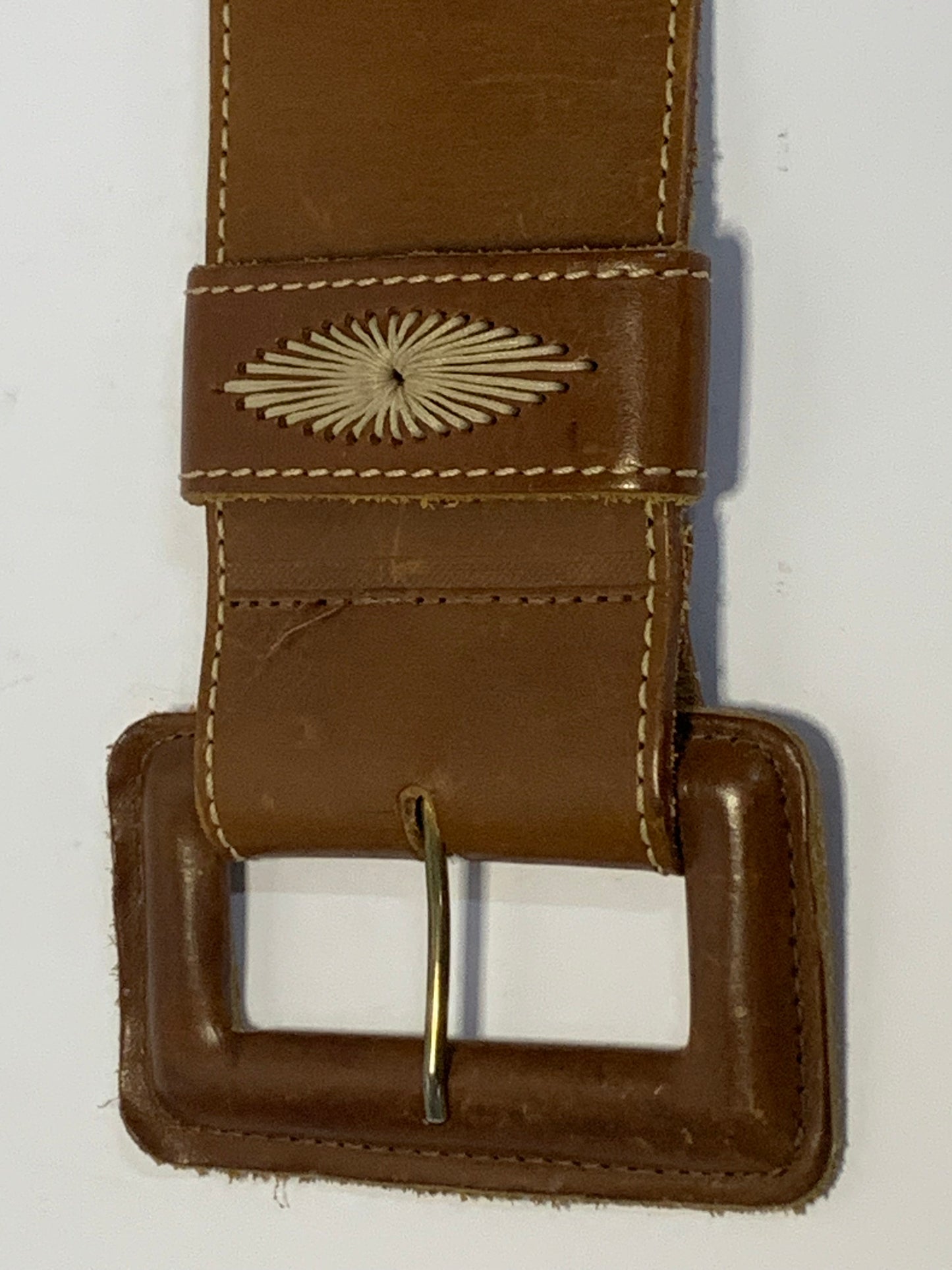 Vintage Women’s Wide Leather Belt made in Australia