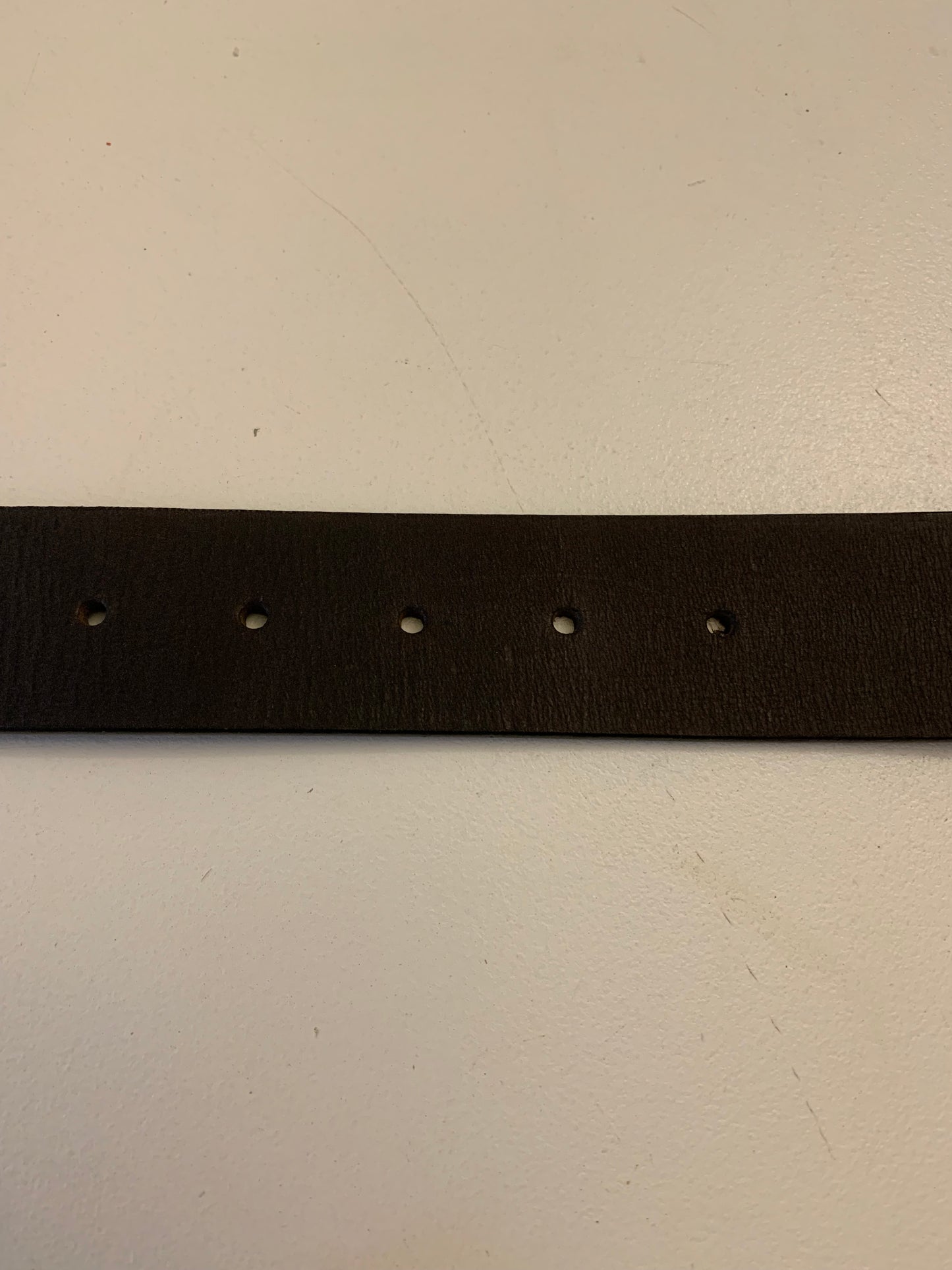 Black Genuine Leather Belt by Buckle made in Australia