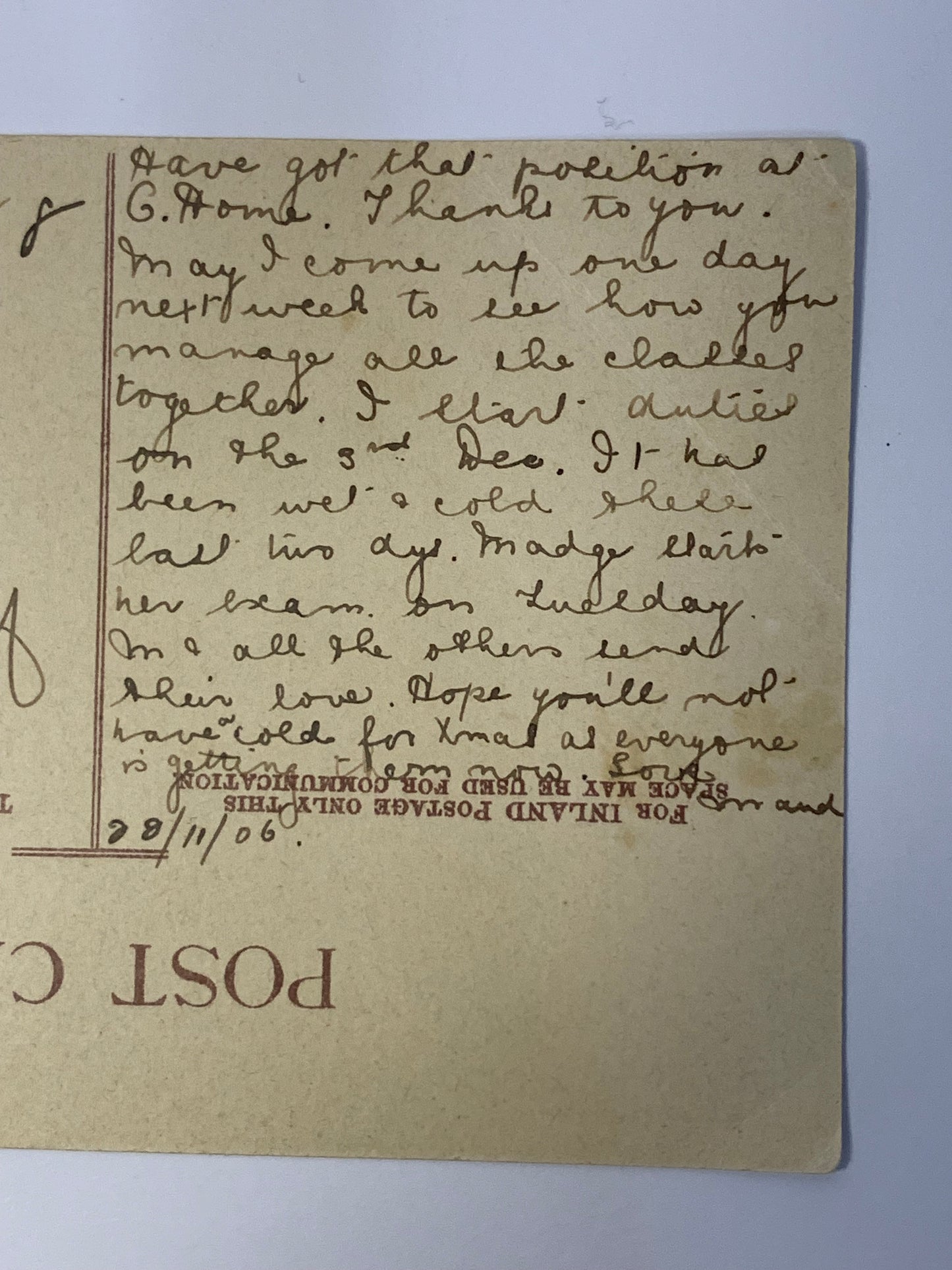 Vintage Australian Postcard