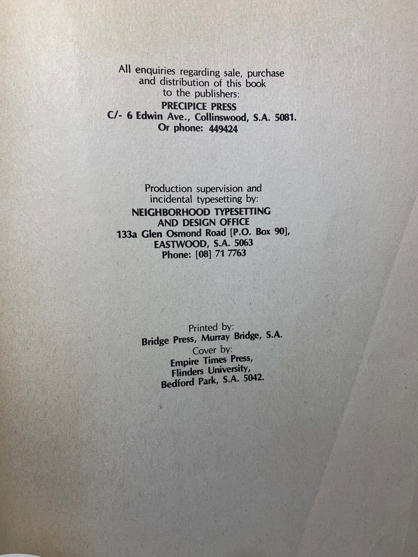 “A Different Vision: The Real History of South Australia” by Russell Porter, illustrated by Jim Cane.