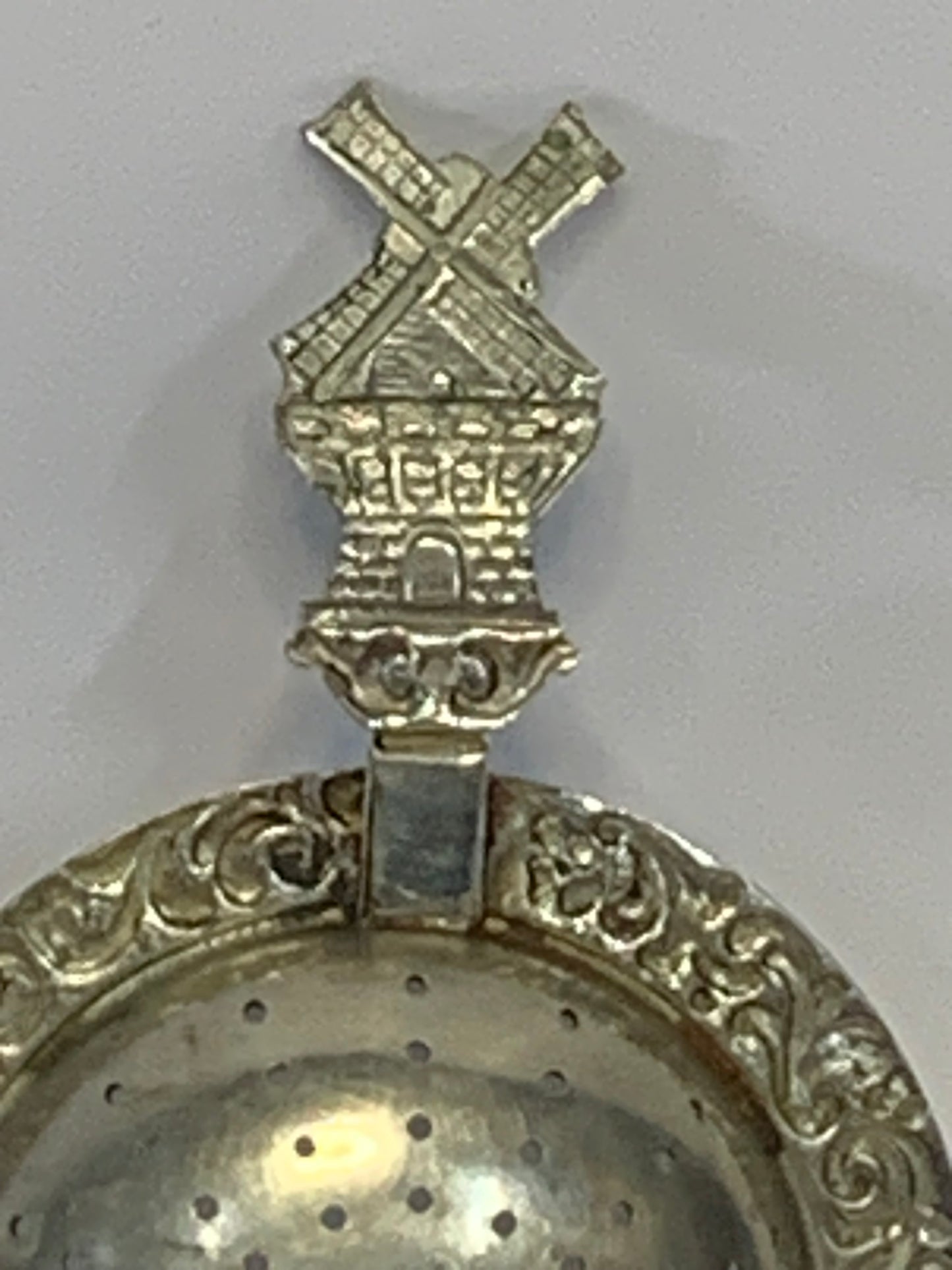 Vintage Dutch Windmill Tea Strainer