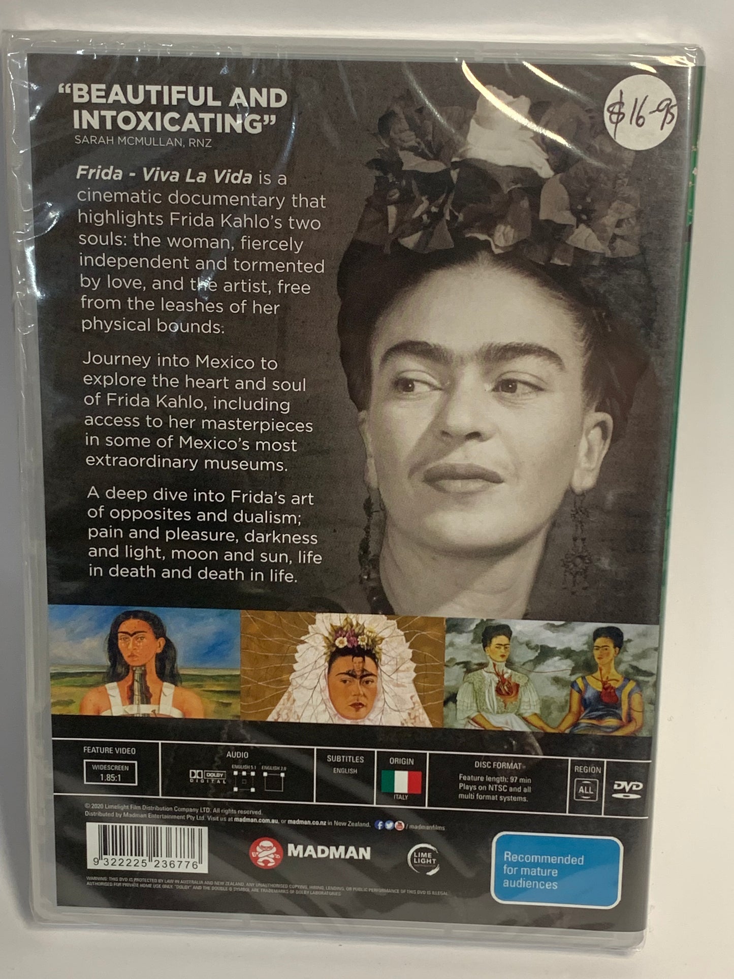 Frida - Viva La Vida (Documentary) DVD