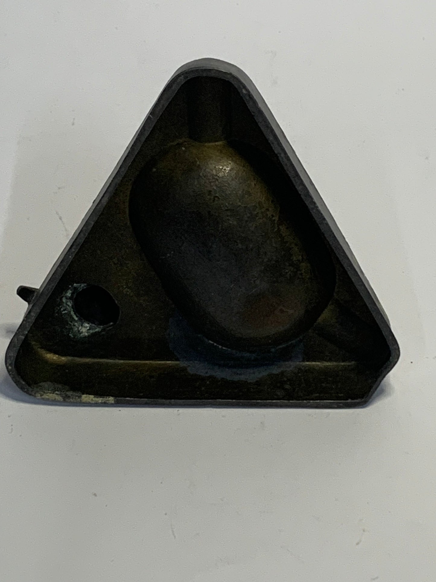 Vintage Spelter Dog Ashtray