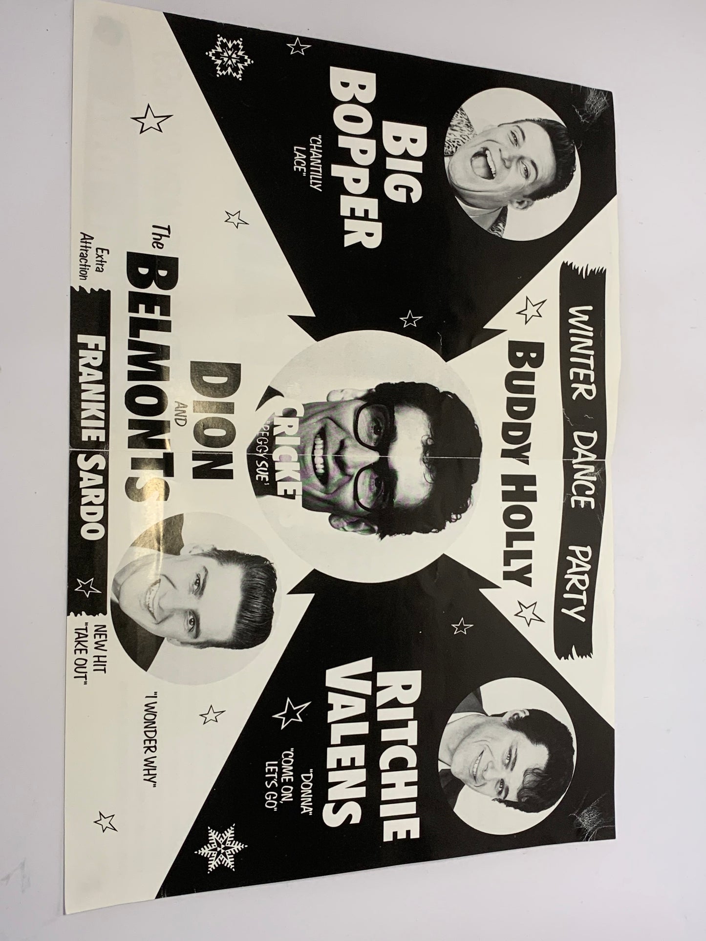 1959 Winter Dance Party Poster