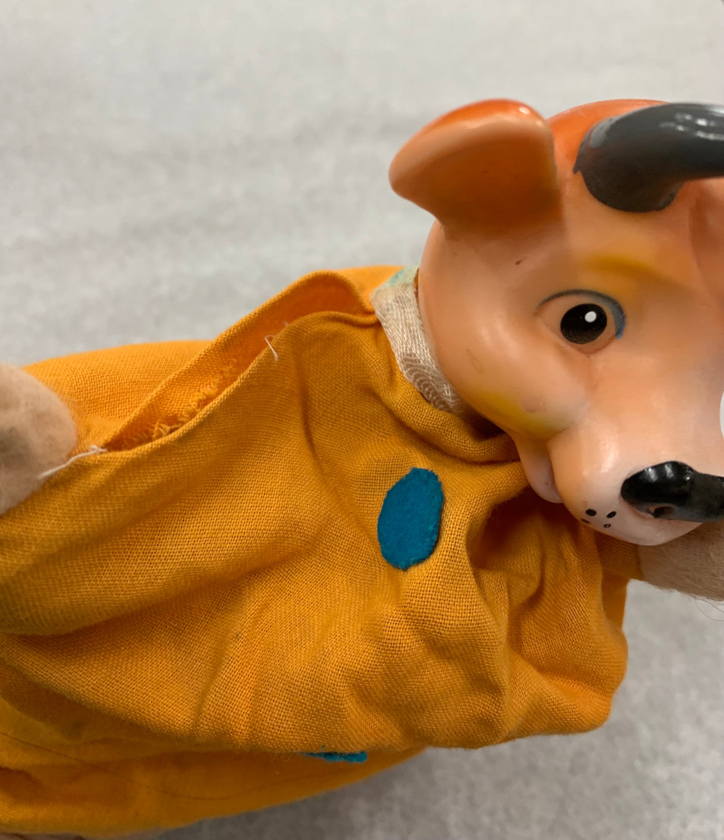 Vintage 1950s Japanese cow hand puppet