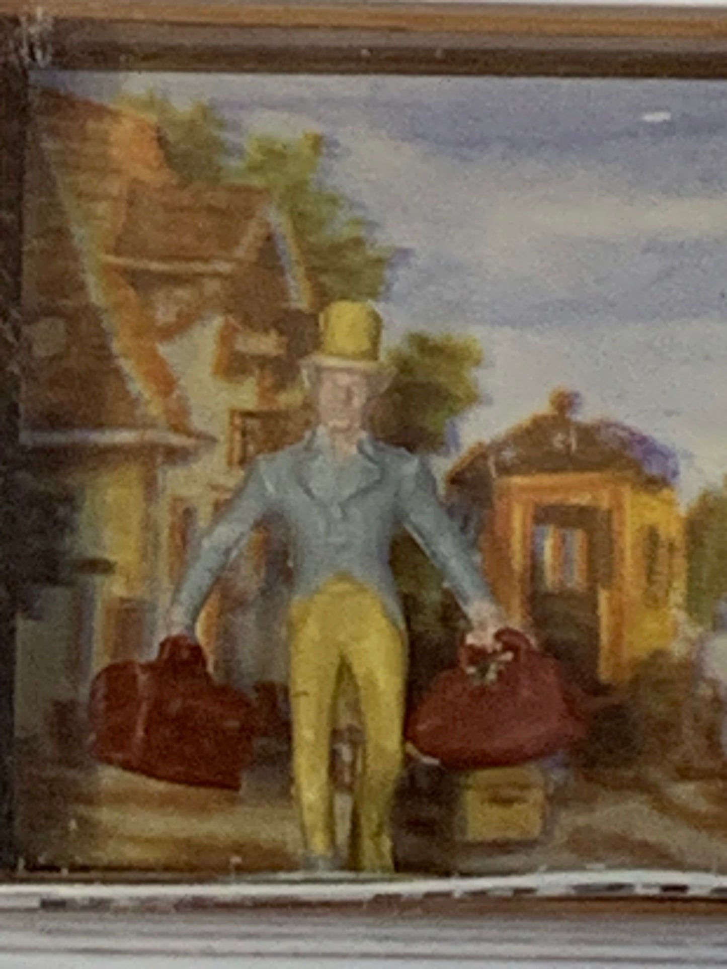 Vintage Walter Merten miniature figure set made in Germany (Berlin West)