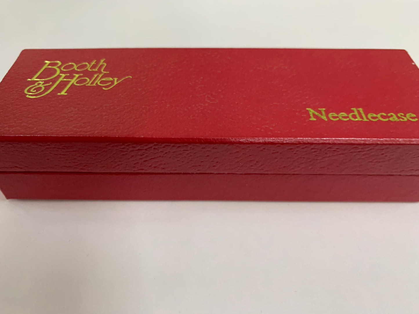 Vintage Booth & Holley Lacewood Needlecase