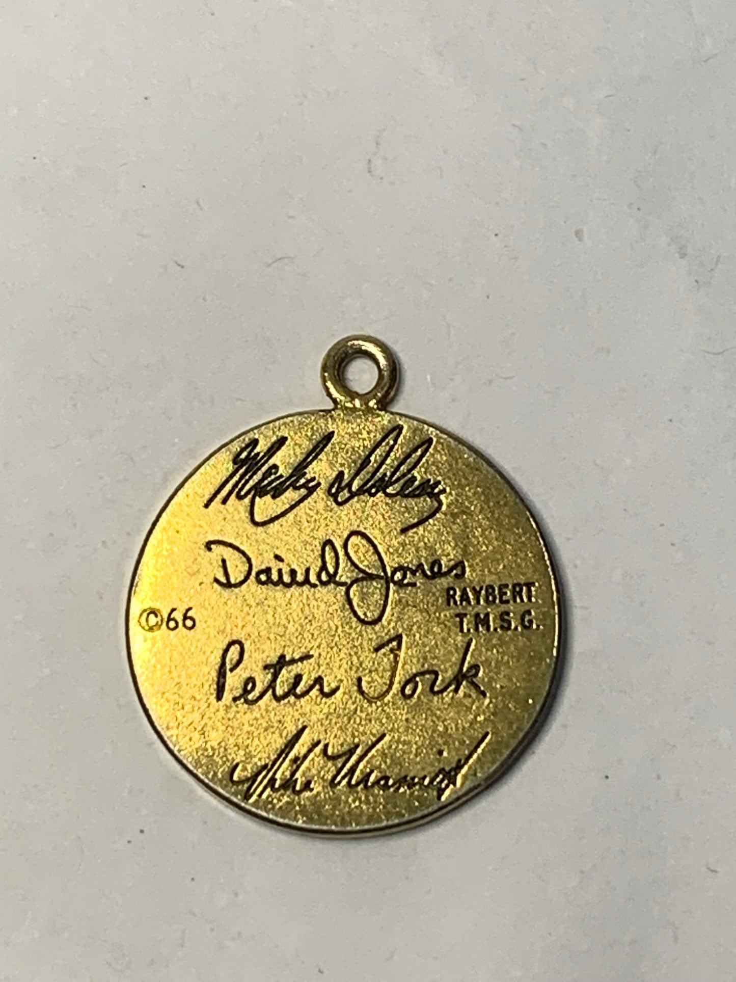 Vintage 1966 Monkees promotional Charm/Pendant