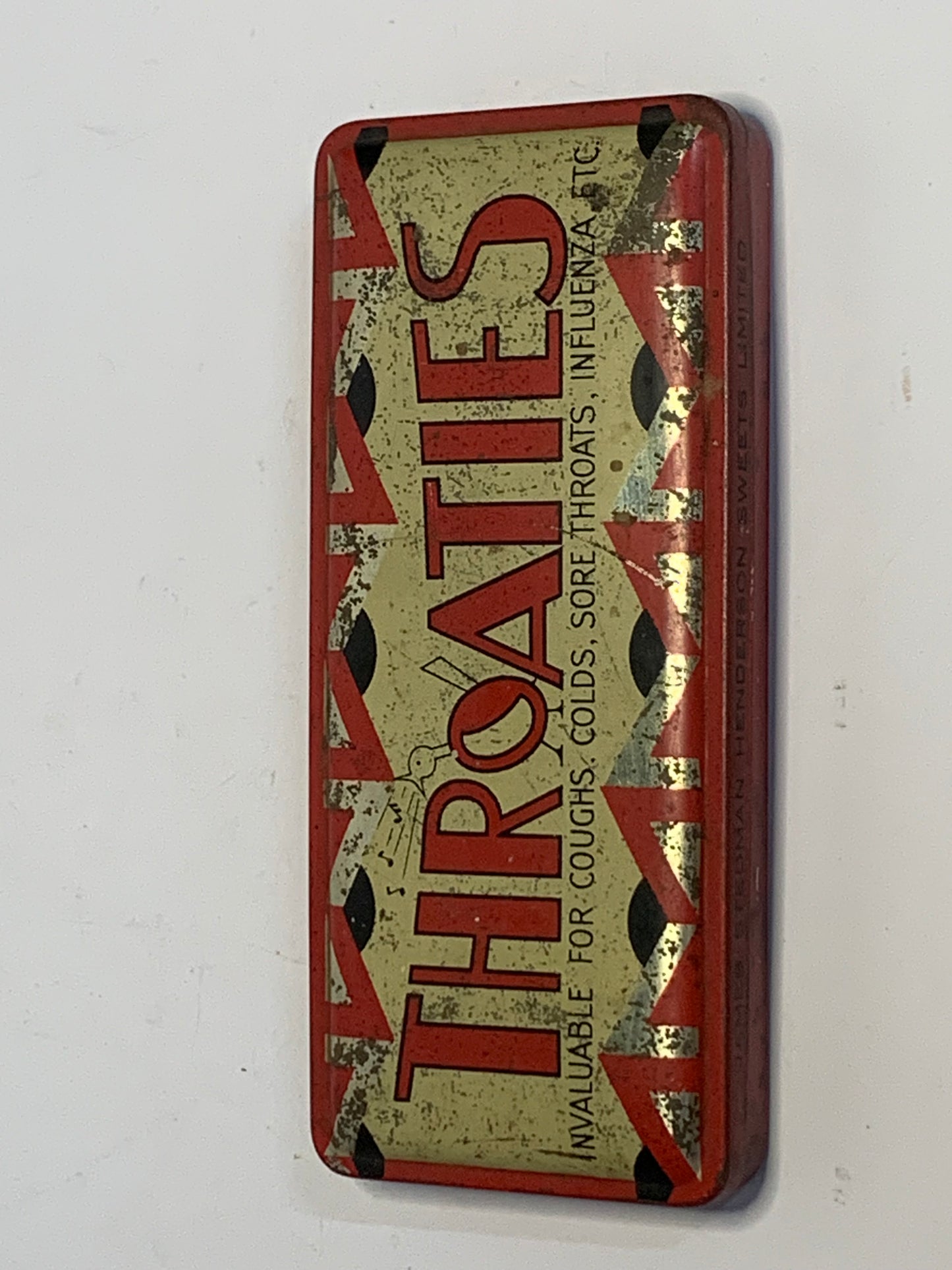 Vintage “Throaties” Tin