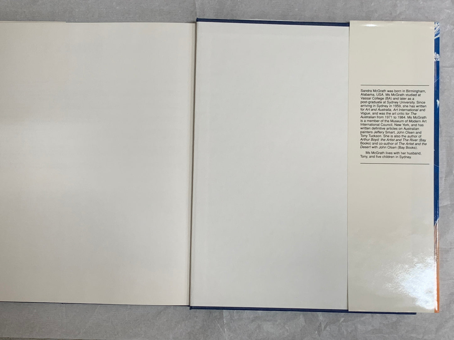 Brett Whiteley by Sandra McGrath — large-format hardcover art monograph on the celebrated Australian artist (1939–1992), first published 1979, revised 1988, this printing 1992 (Bay Books, an imprint of HarperCollins Publishers, Australia)