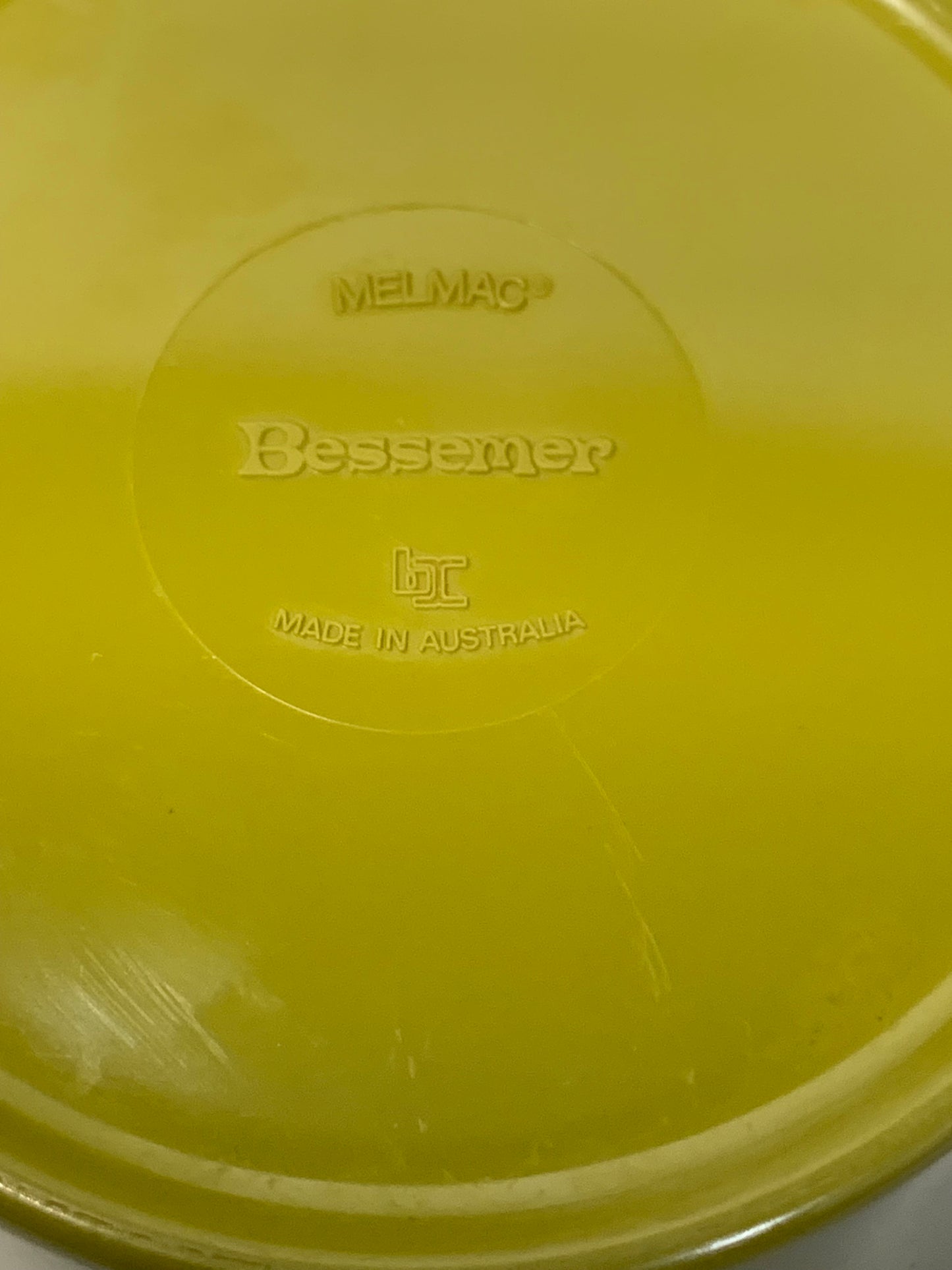 Vintage Australian Melmac Bessemer melamine set in Avocado Green