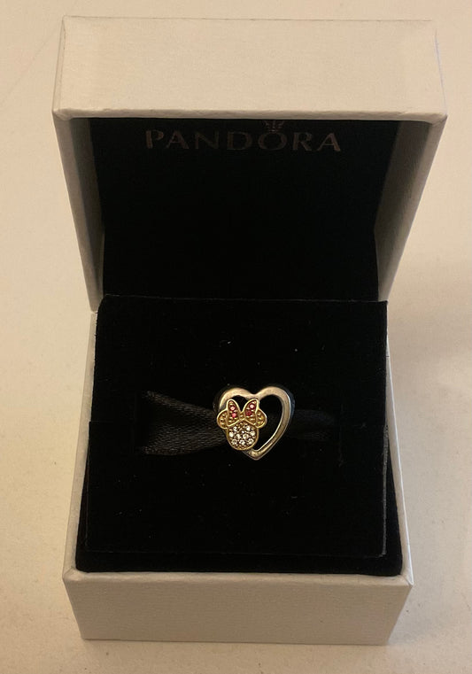 Pandora x Disney Minnie Mouse Heart Charm