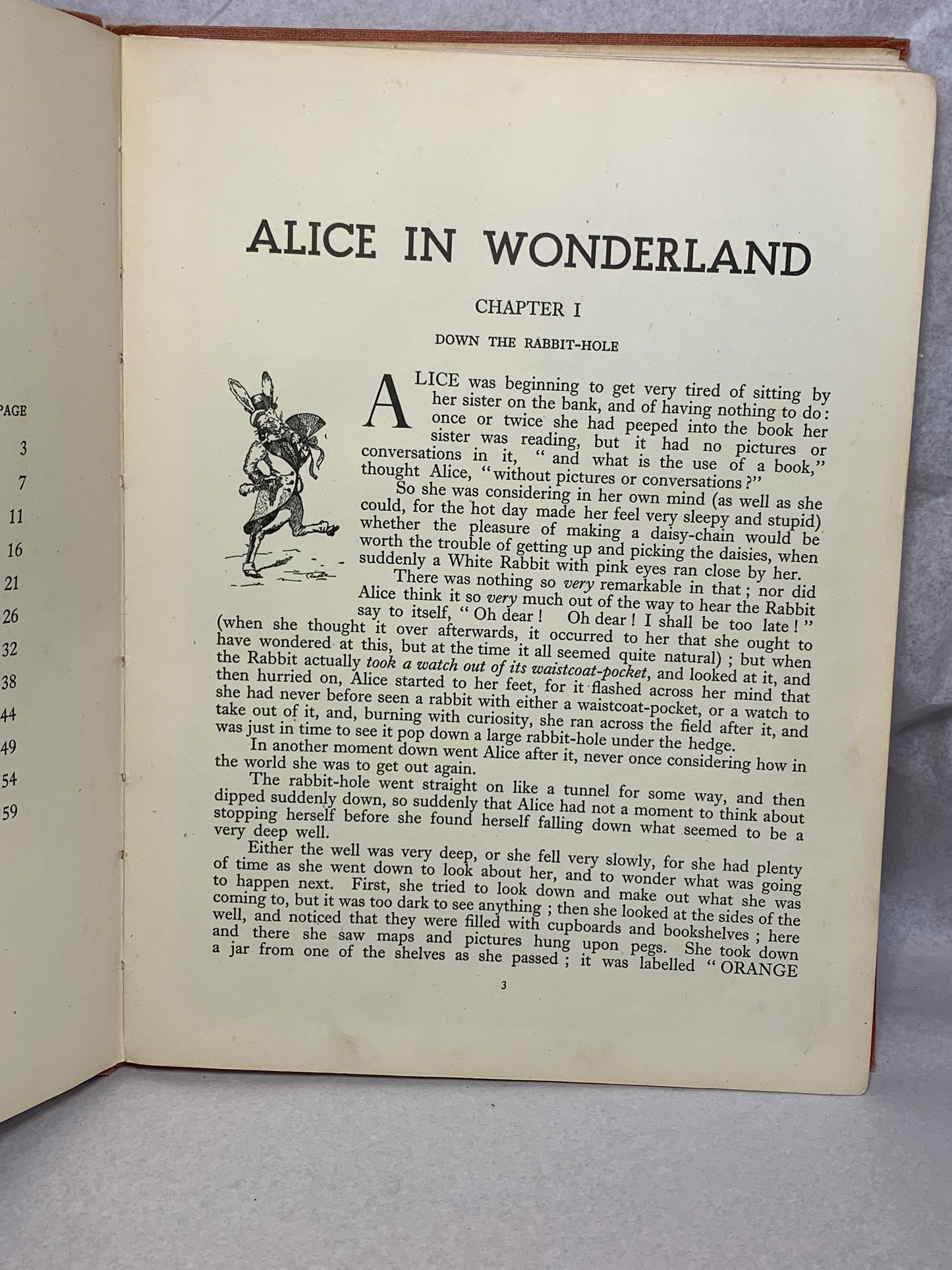 1944 first edition (thus) of Alice’s Adventures in Wonderland by Lewis Carroll, illustrated in colour by A. Rado, published by Newman Wolsey Limited, London and Leicester