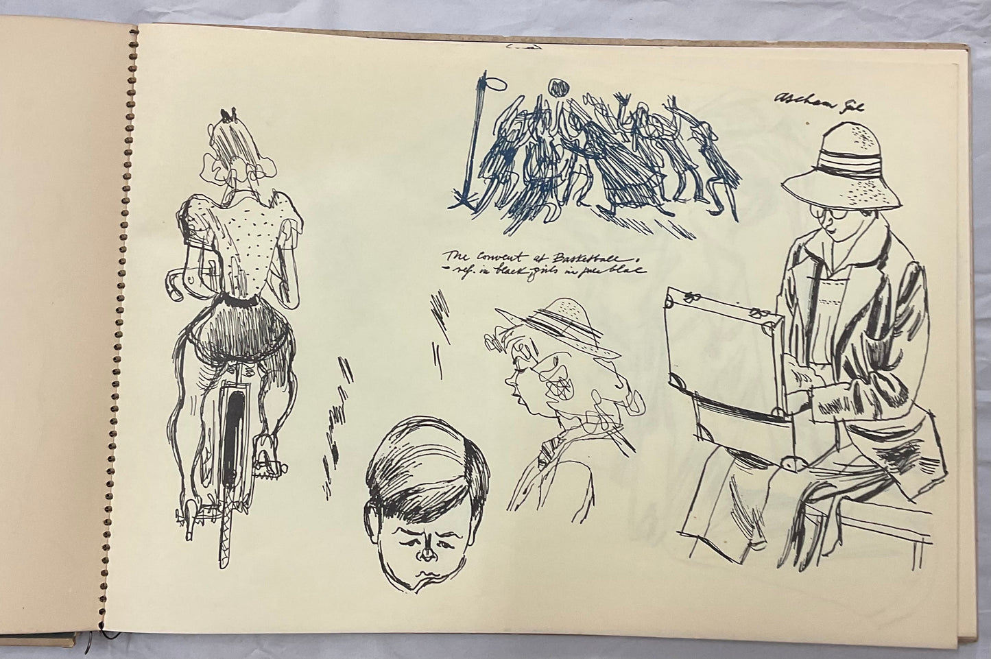 Hal Missingham – Sketch Book (1954, Signed Limited Edition, No. 587/650)