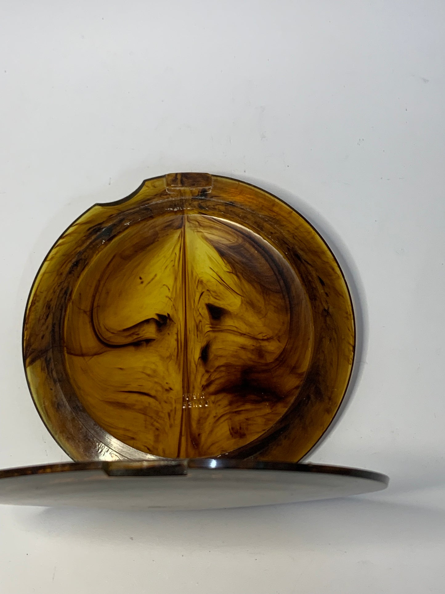 Dover USA Vintage Plastic Compact Mirror - Faux Tortoiseshell