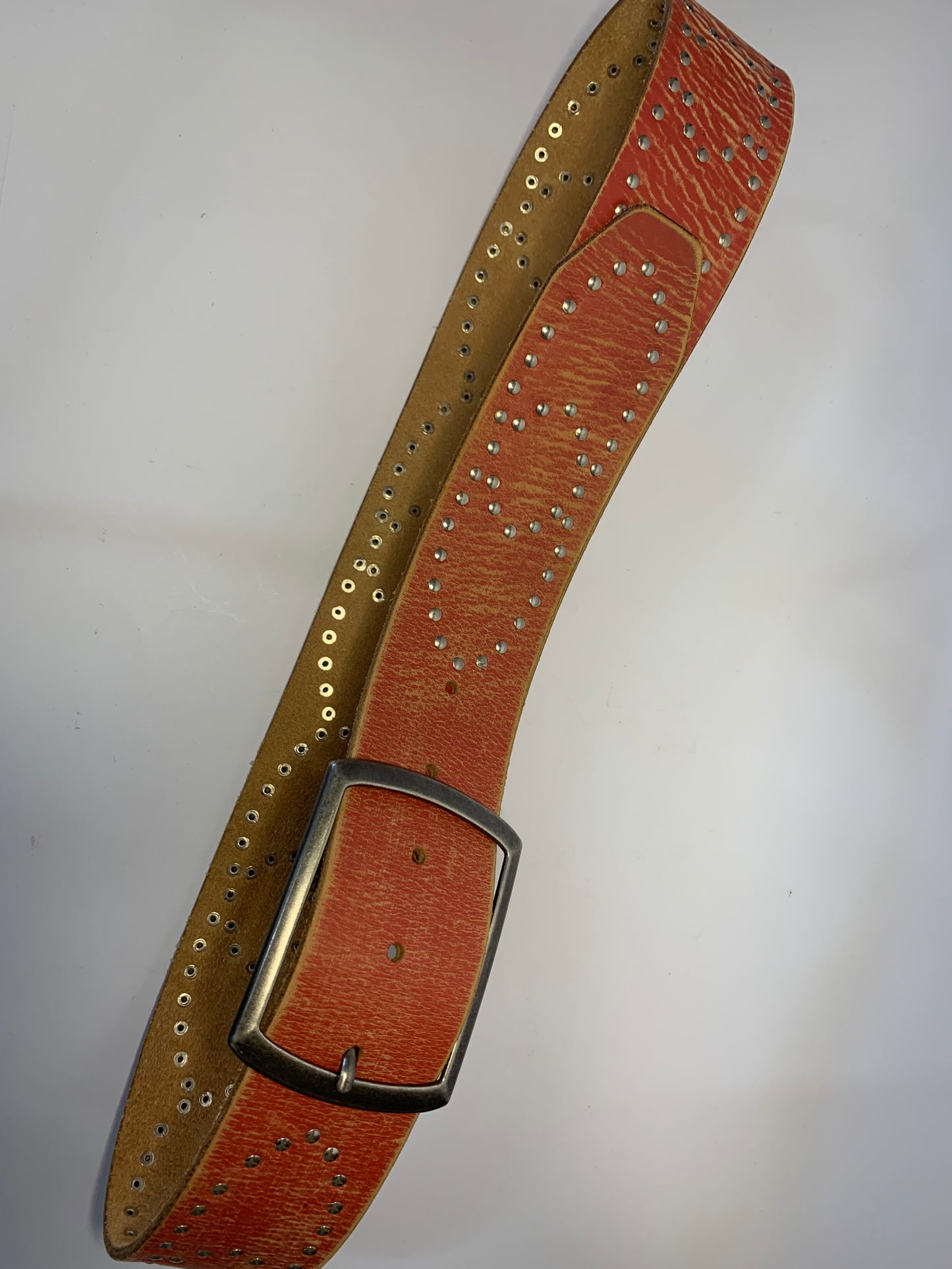 Vintage Women’s Studded Leather Belt made by Loop in Australia