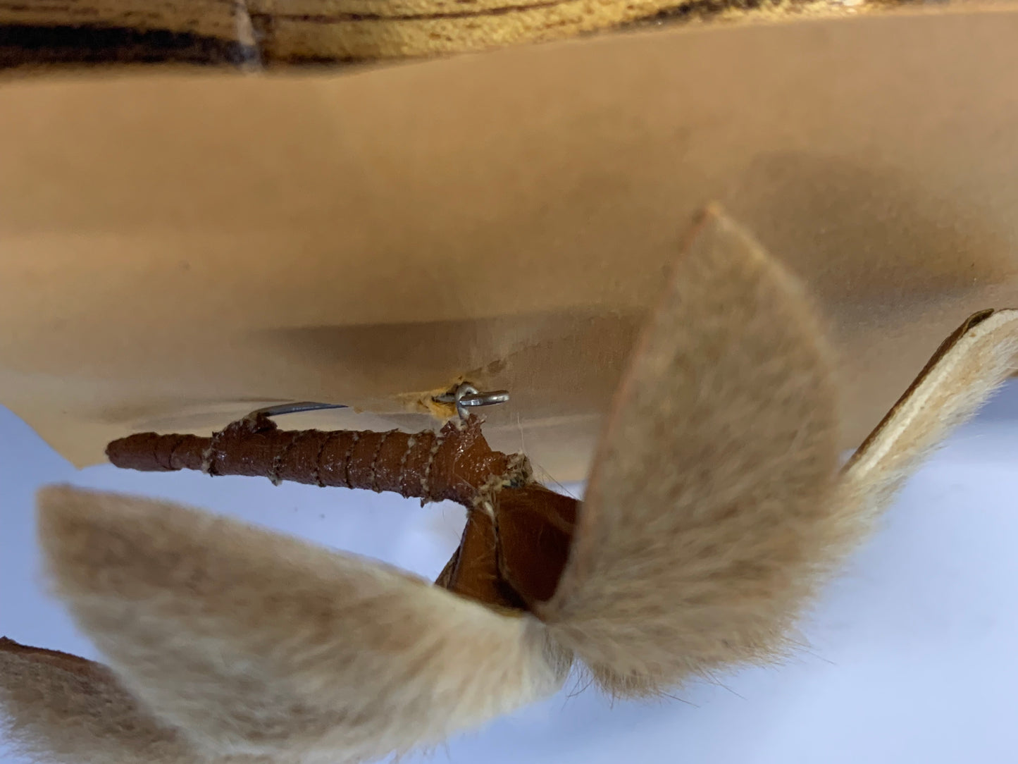 Vintage Australian Kangaroo Fur Brooch