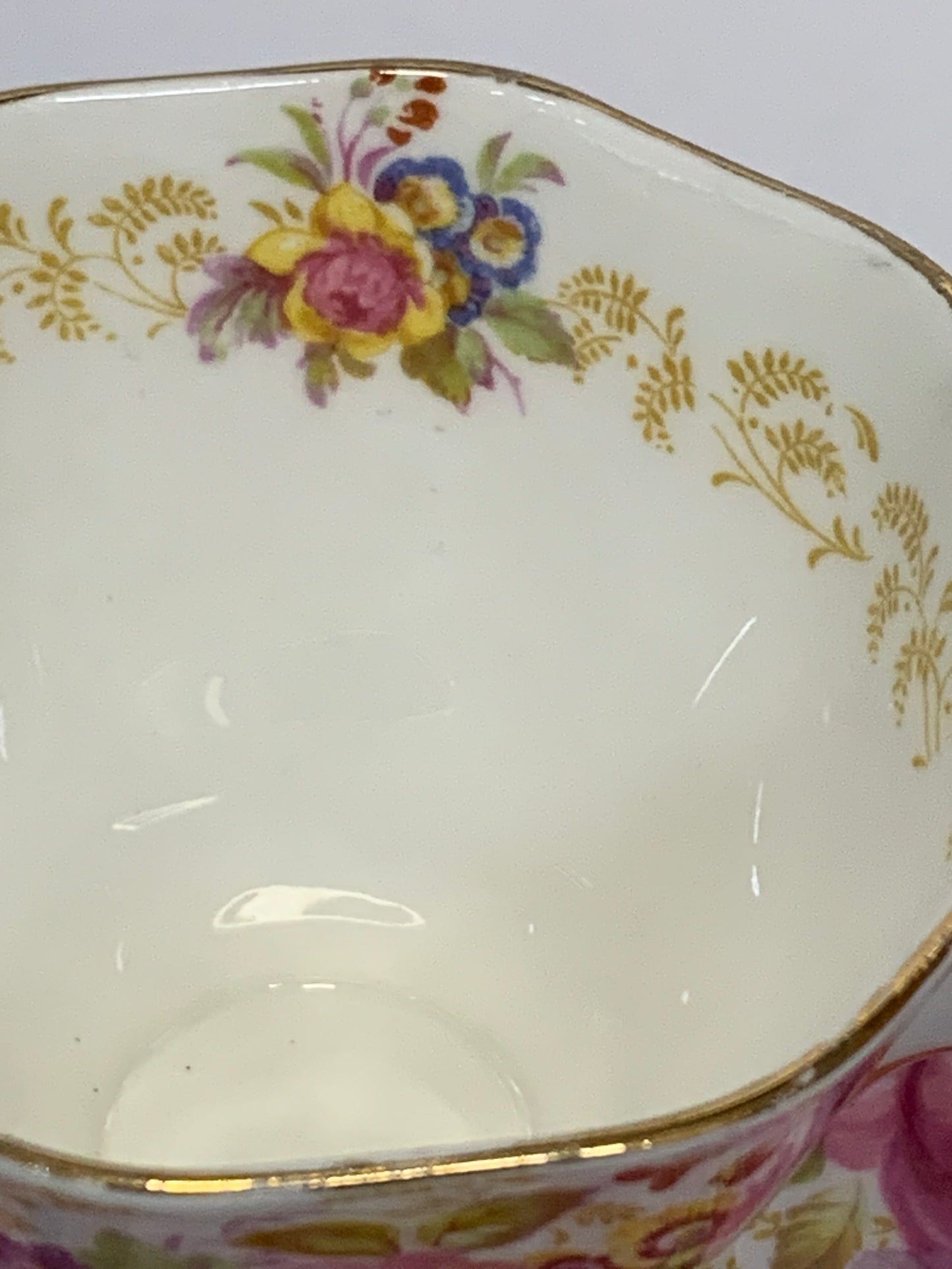 Royal Albert “Serena” Bone China Tea Trio - Cup, Saucer & Plate Set