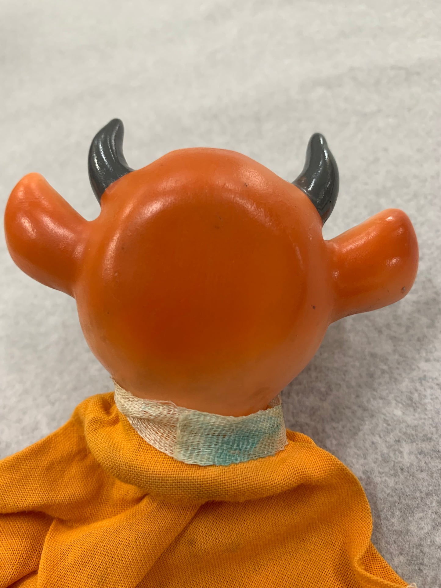 Vintage 1950s Japanese cow hand puppet