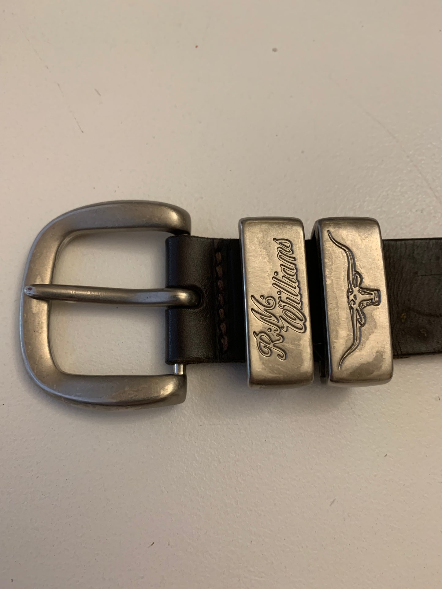 Vintage R.M. Williams Leather Belt made in Australia