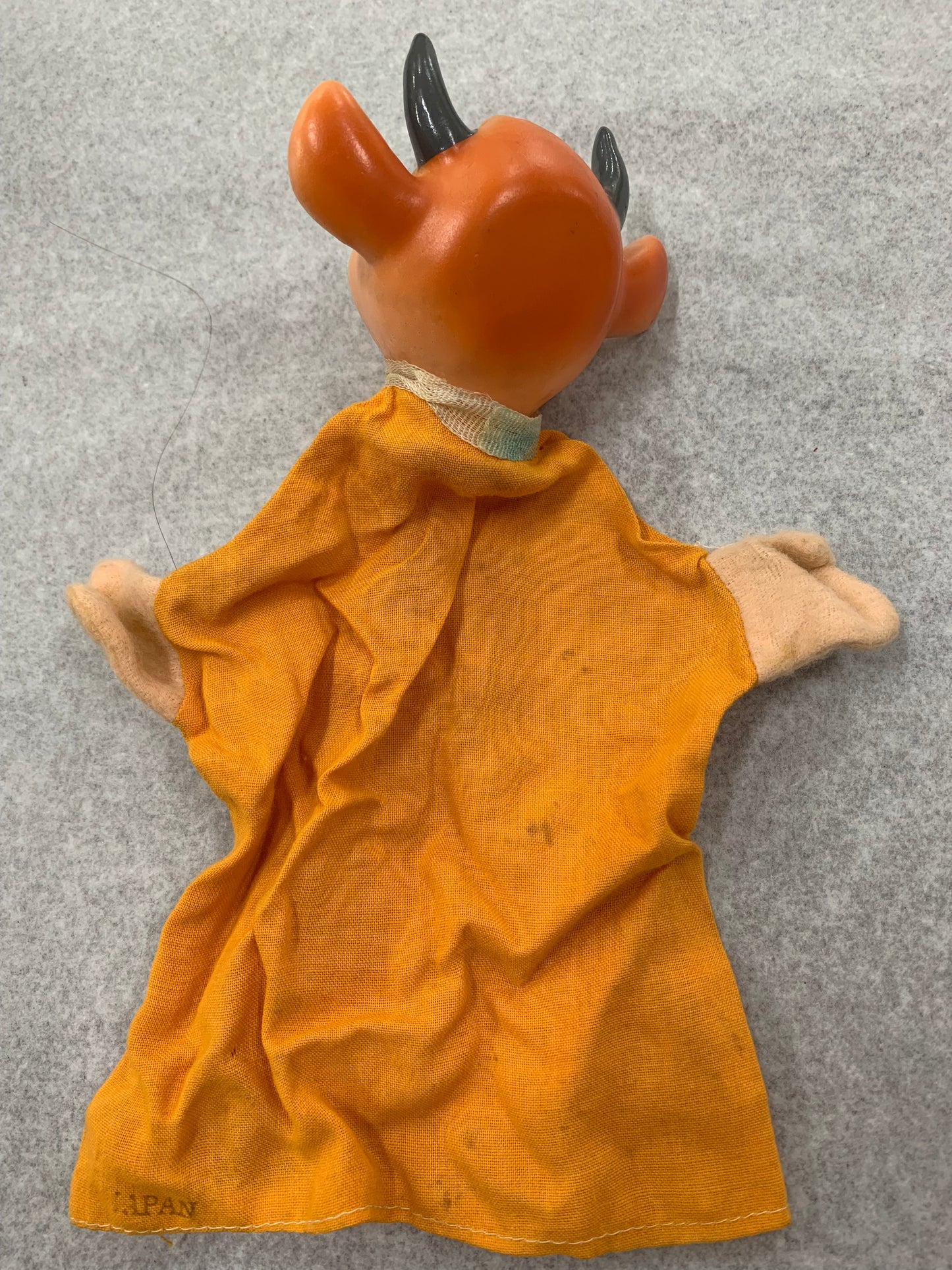 Vintage 1950s Japanese cow hand puppet