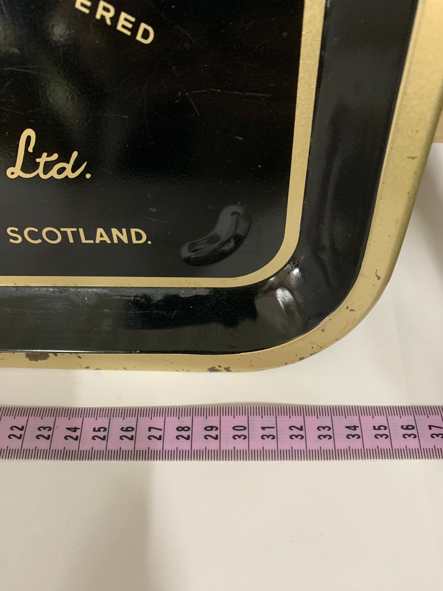 Vintage VAT 69 Scotch Whisky advertising tray