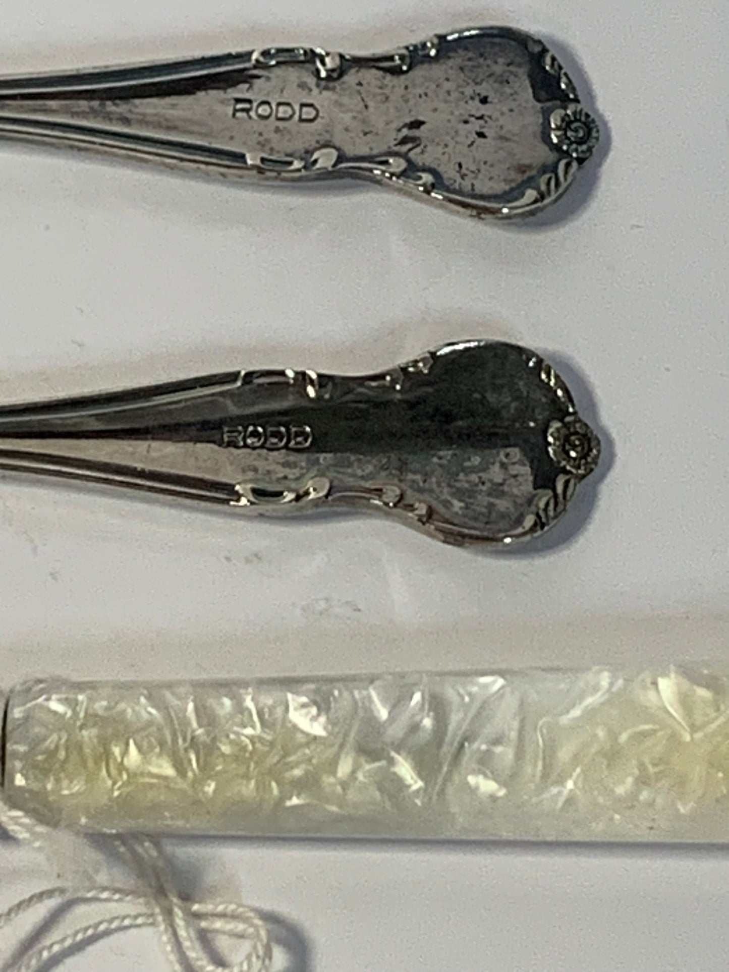 Vintage Rodd silverplate Child’s Cutlery Set with original tag