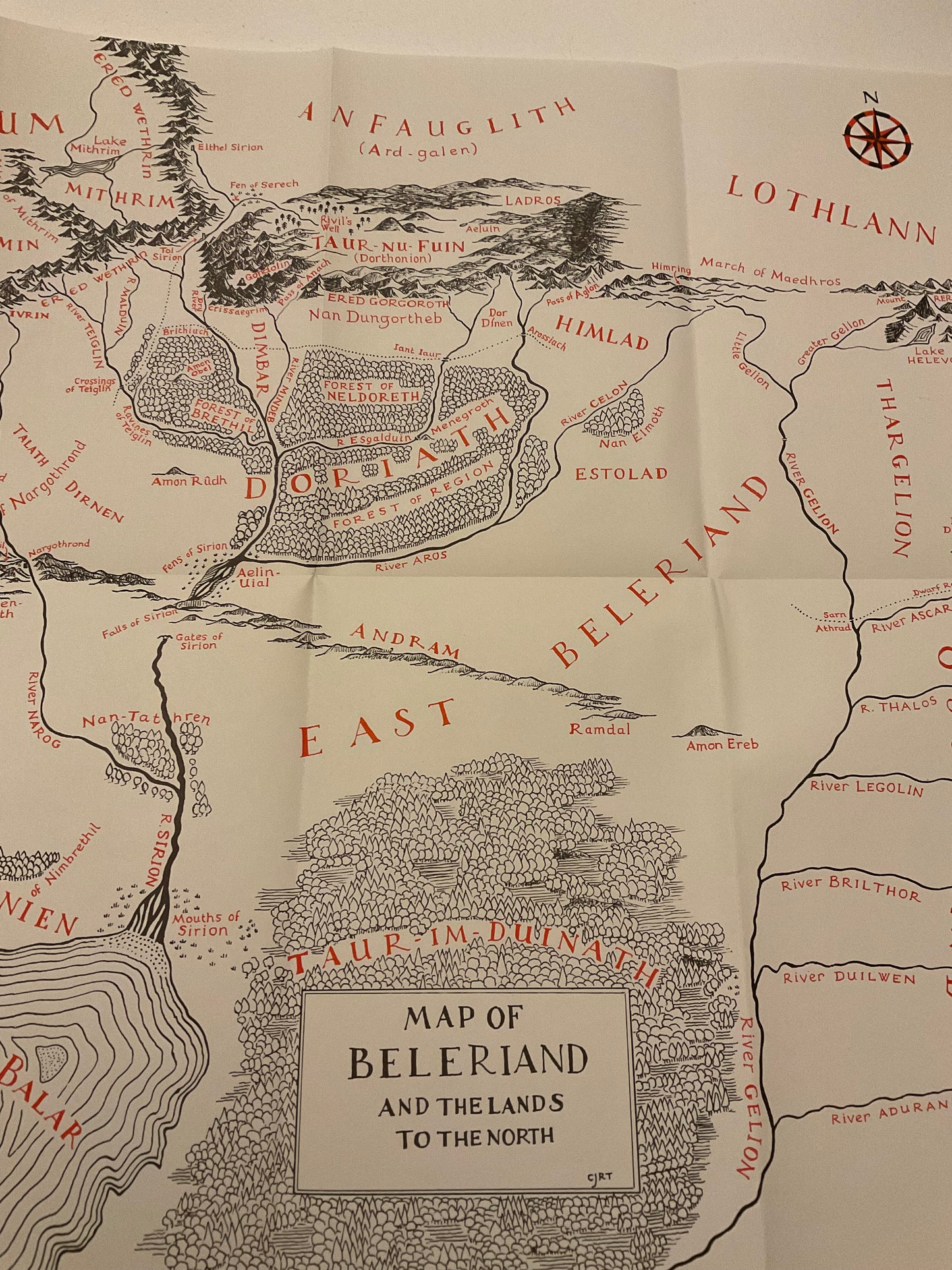 1977 first edition, first printing of The Silmarillion by J.R.R. Tolkien, published by George Allen & Unwin, London.