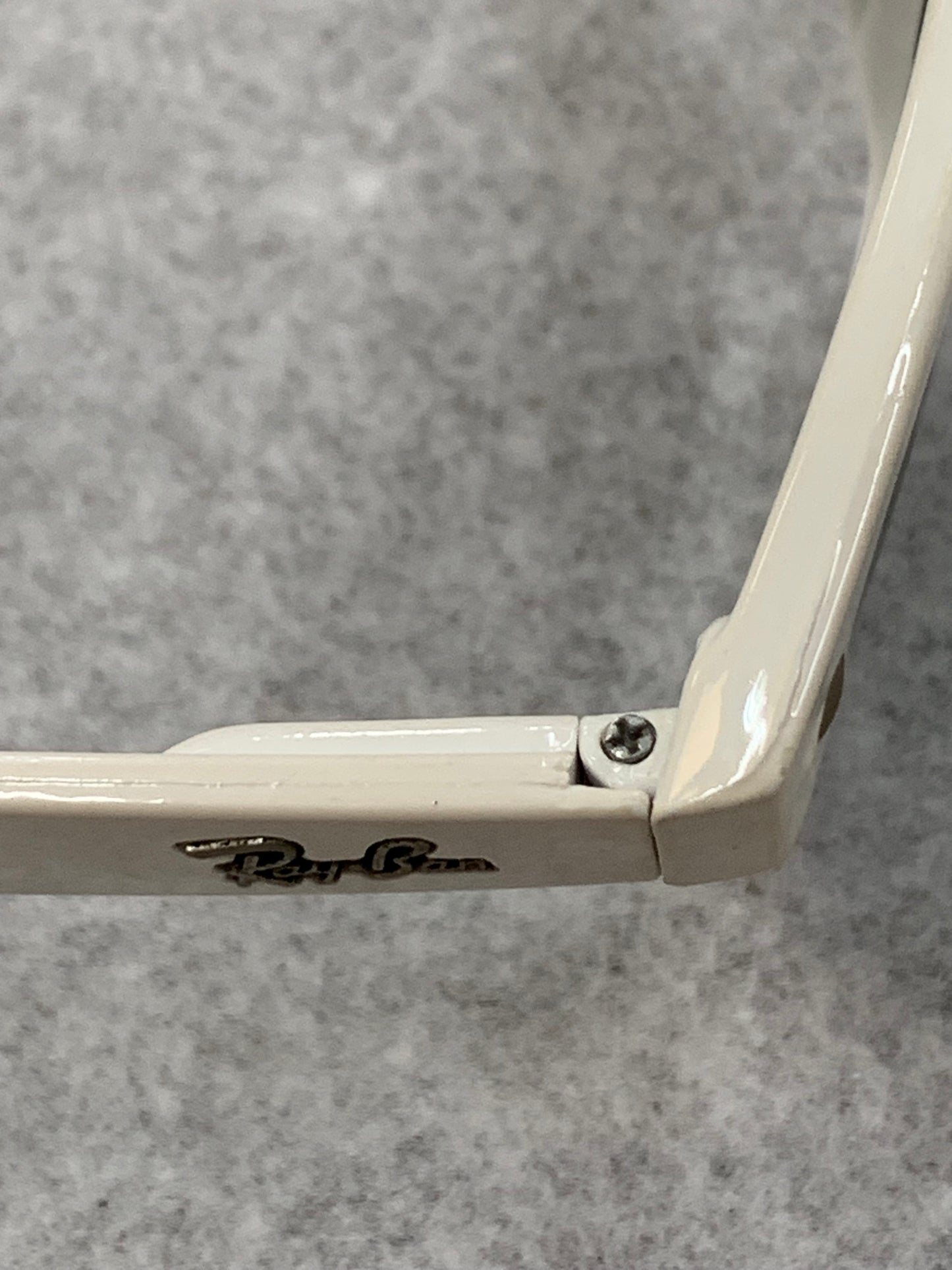 Vintage Ray-Ban Wayfarer Sunglasses in classic White with original case