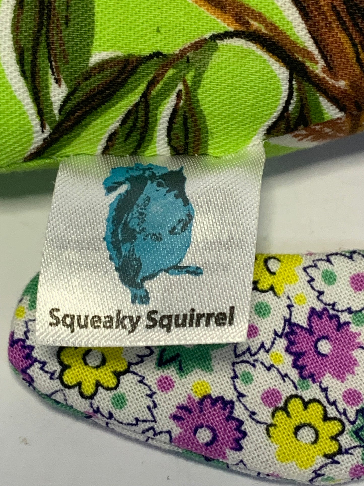 Toy Rabbit made from recycled vintage tea towels