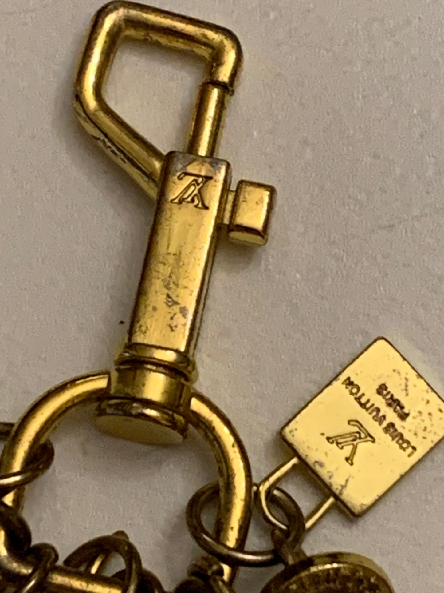 Vintage Louis Vuitton Multi Charm Keychain/Bag Charm