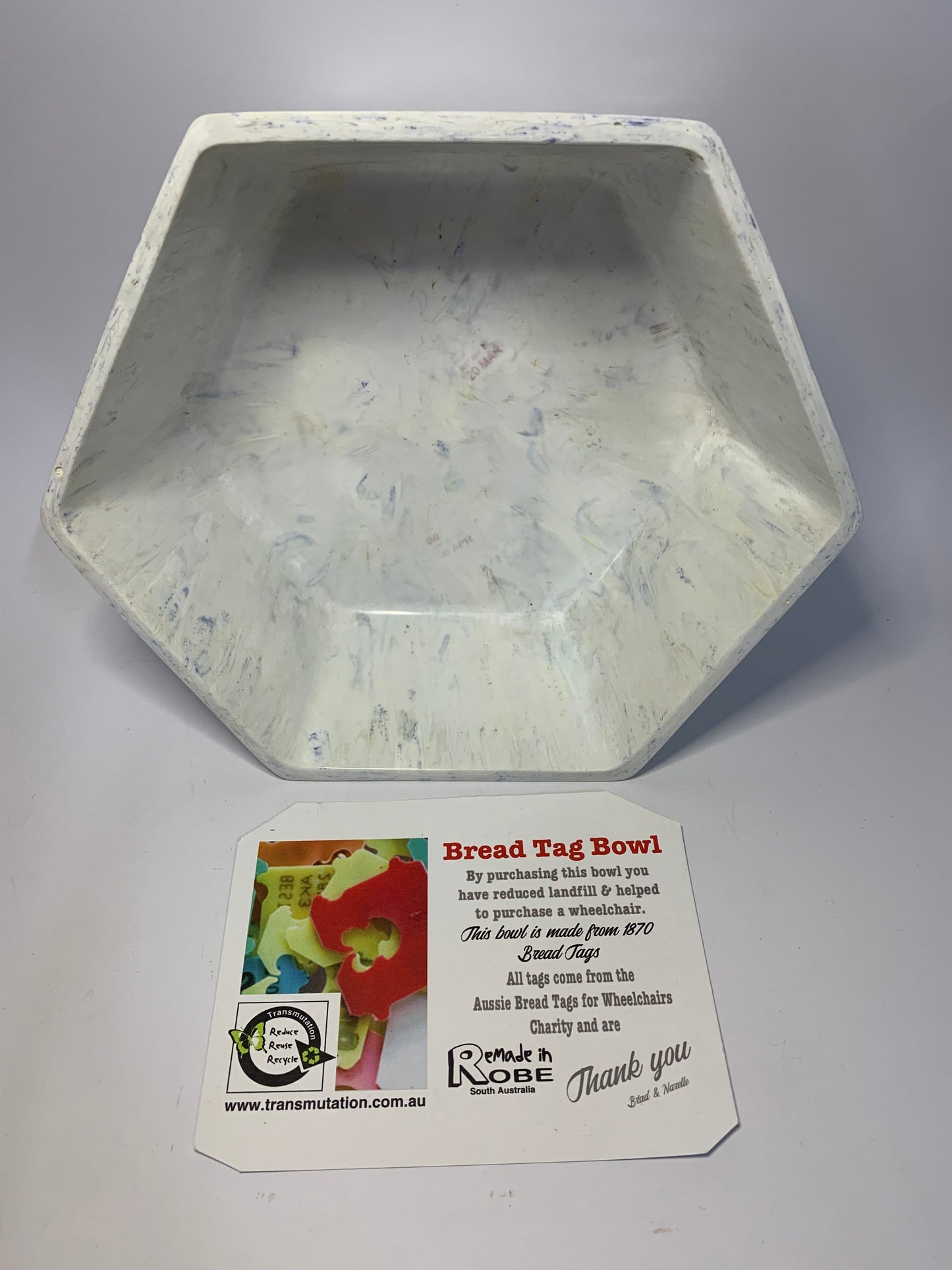 Transmutation Hexagon Bread Tag Bowl