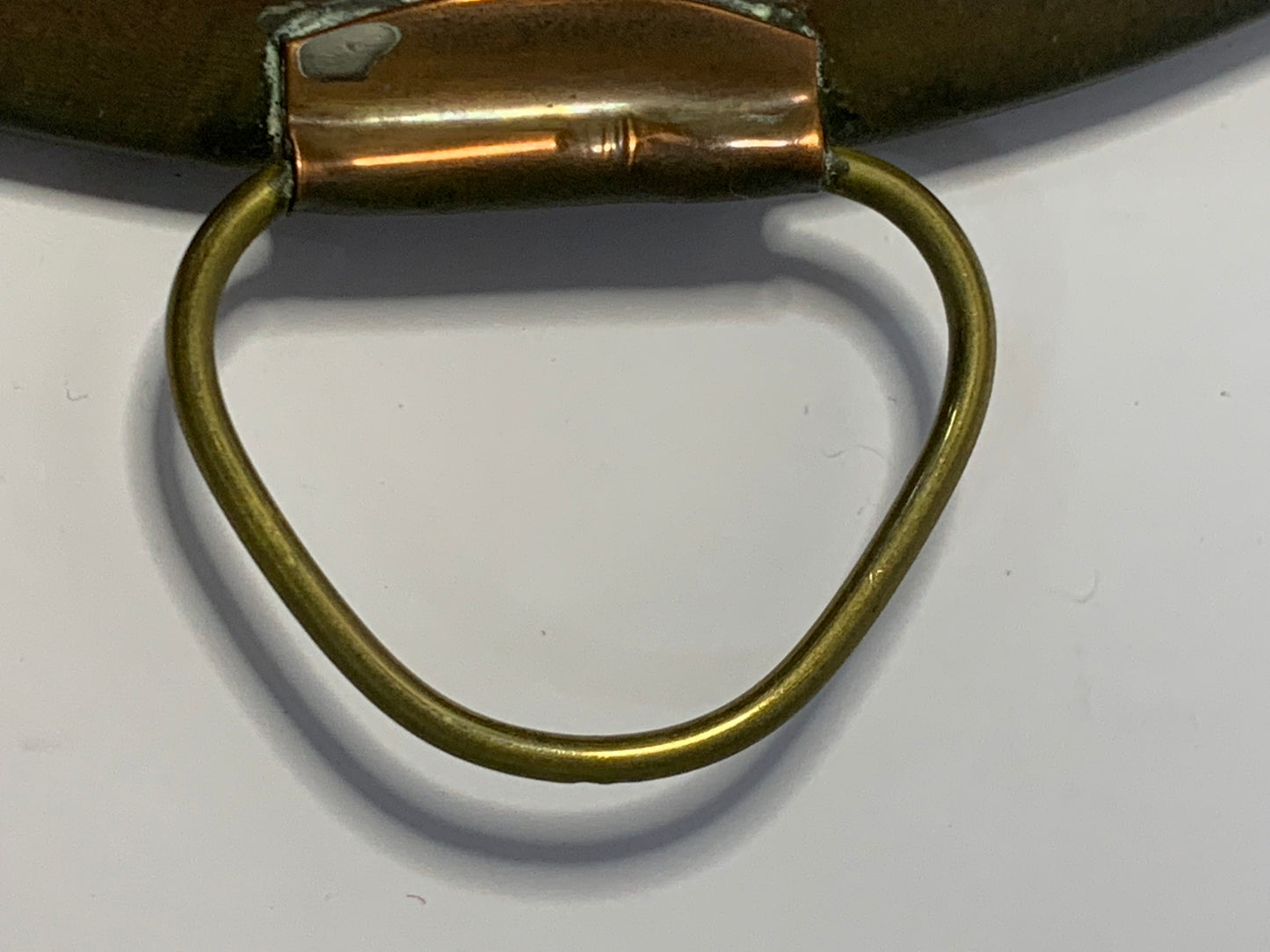 Antique Copper and Brass Warming Plate - English, 1880s to Early 1900s