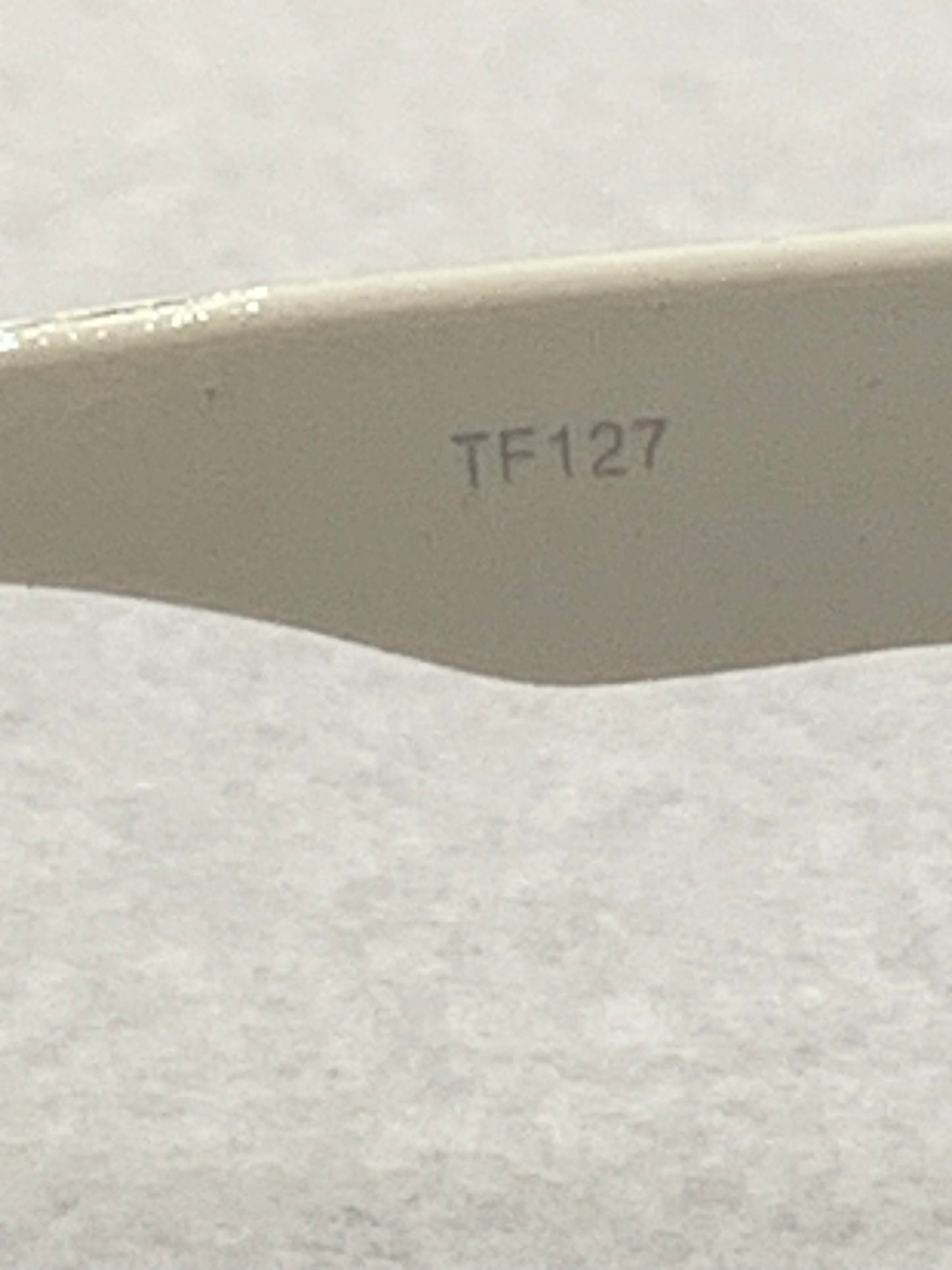 Vintage White Ray-Ban Wayfarer style Sunglasses