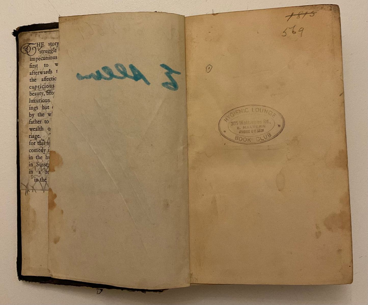 “Frolic Lady” by S.P.B. Mais
Published by Cassell and Company Ltd., London, Toronto, Melbourne, and Sydney, circa early 1930s.