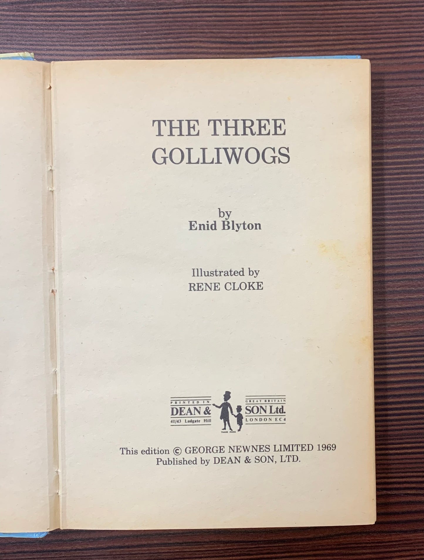 The Three Golliwogs by Enid Blyton