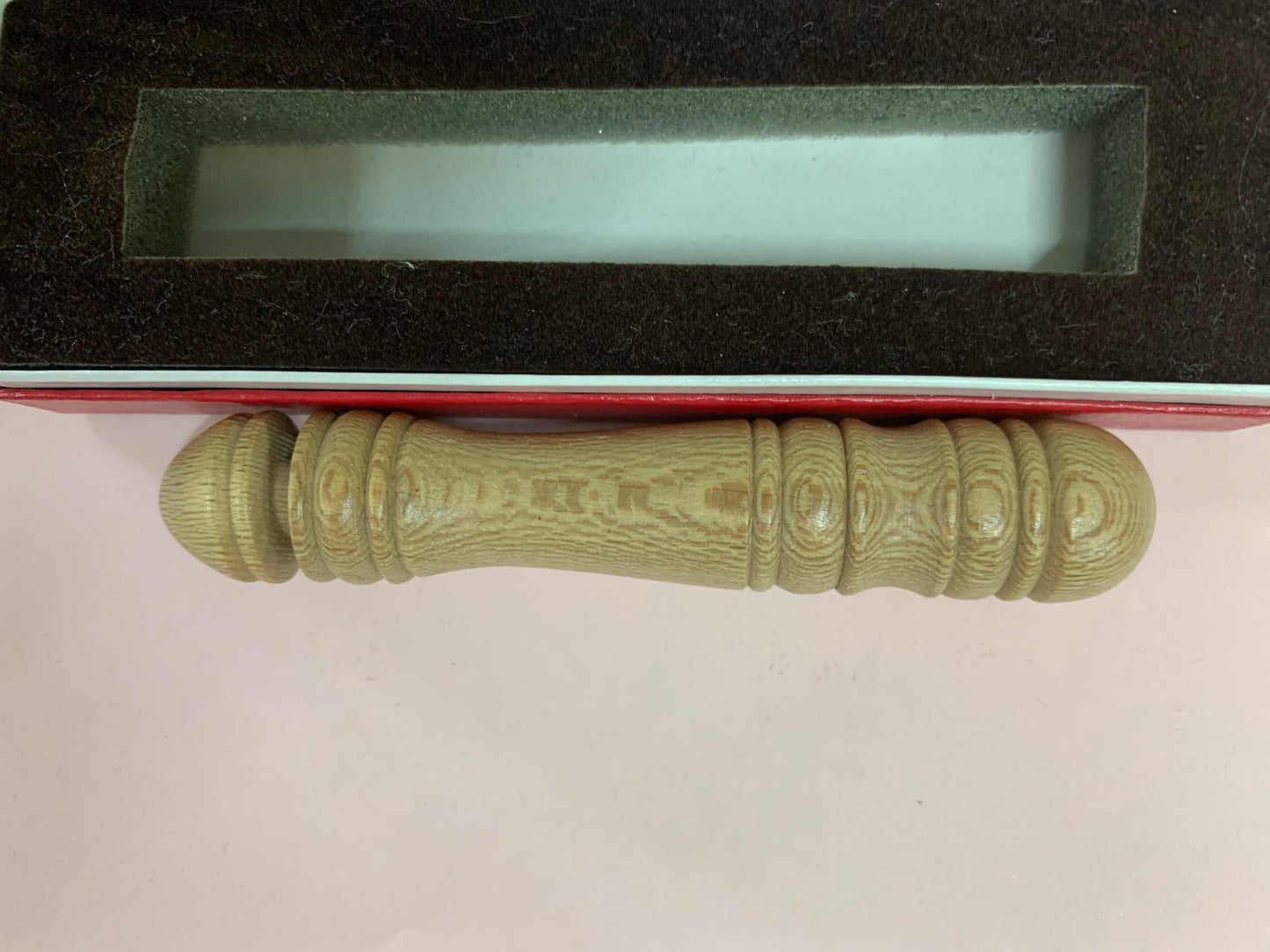 Vintage Booth & Holley Lacewood Needlecase