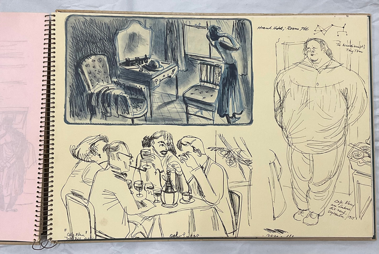 Hal Missingham – Sketch Book (1954, Signed Limited Edition, No. 587/650)