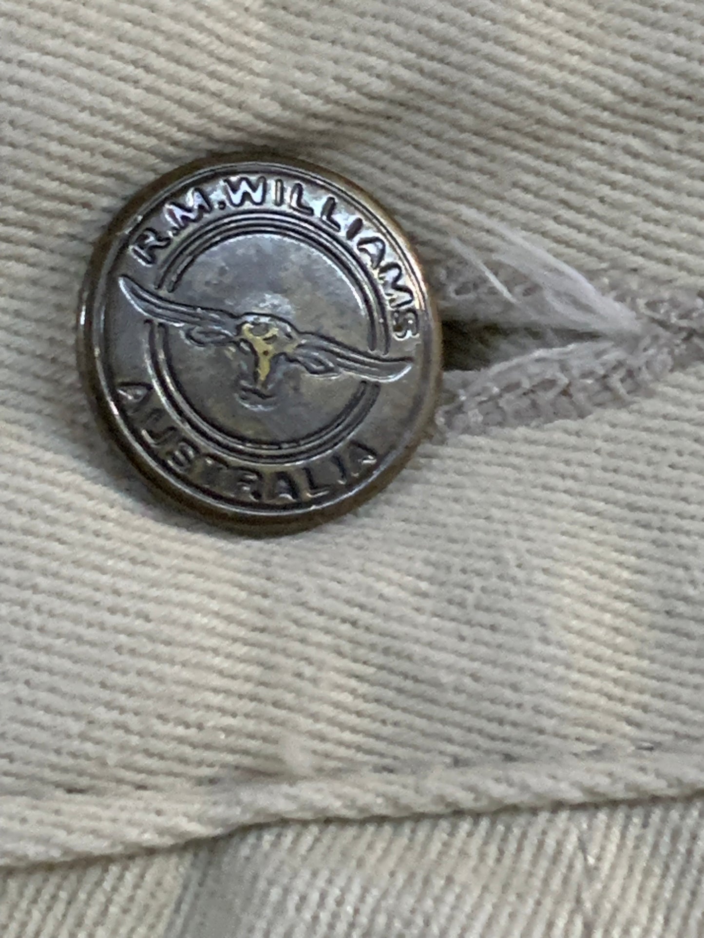 Authentic R.M. Williams men’s Stone colour Jeans