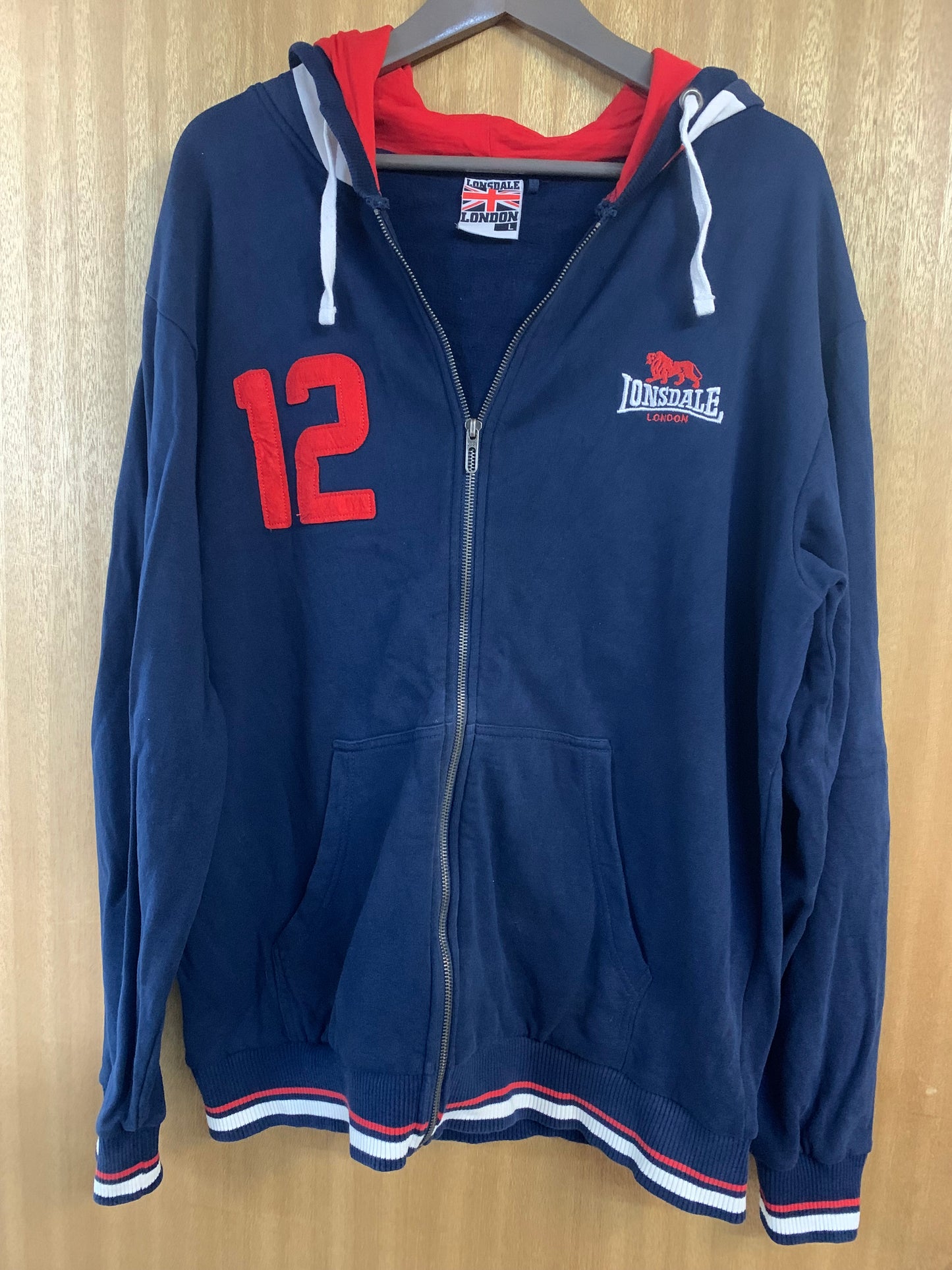 Lonsdale London Zip-up Hoodie - Size L