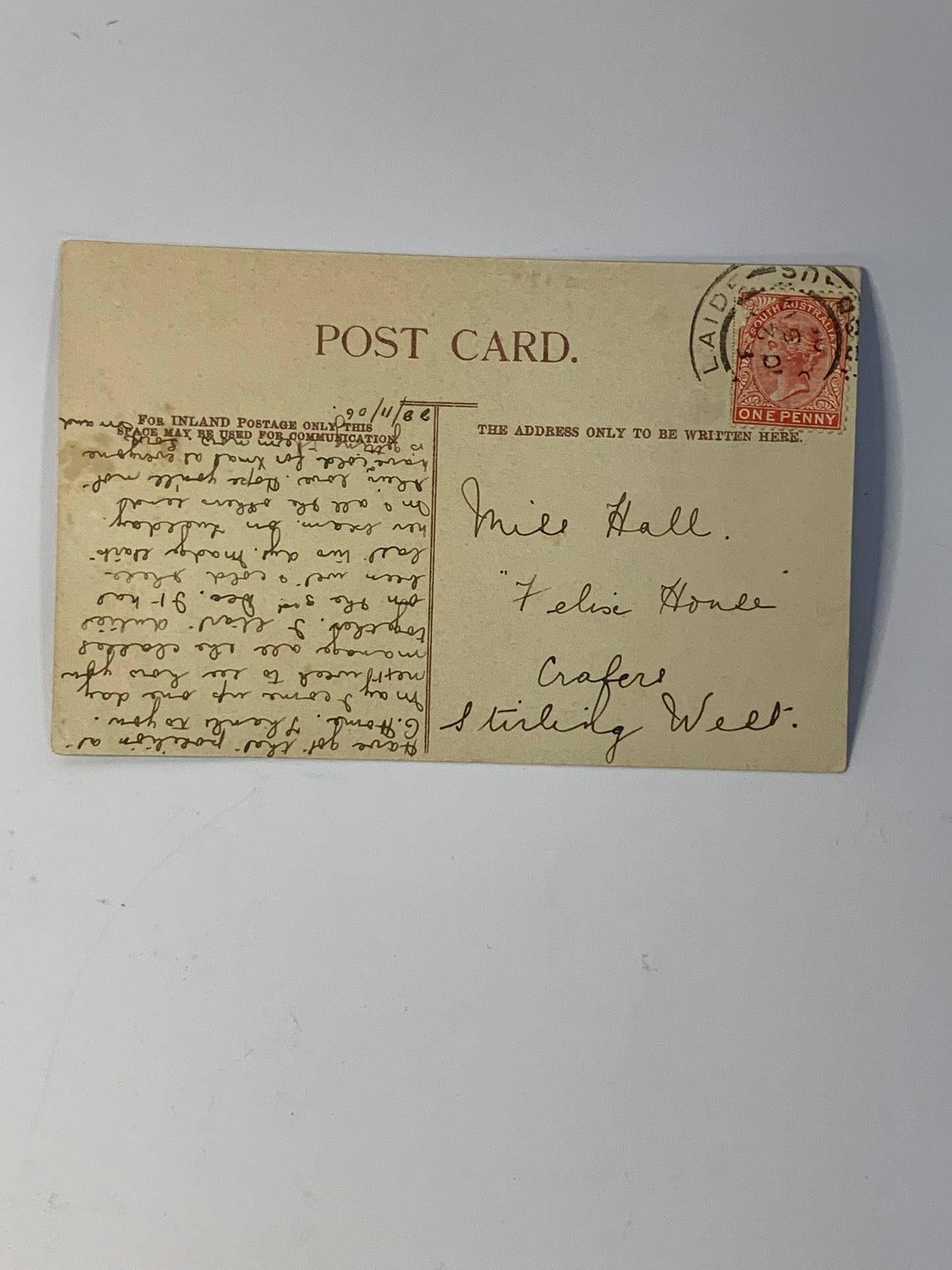 Vintage Australian Postcard