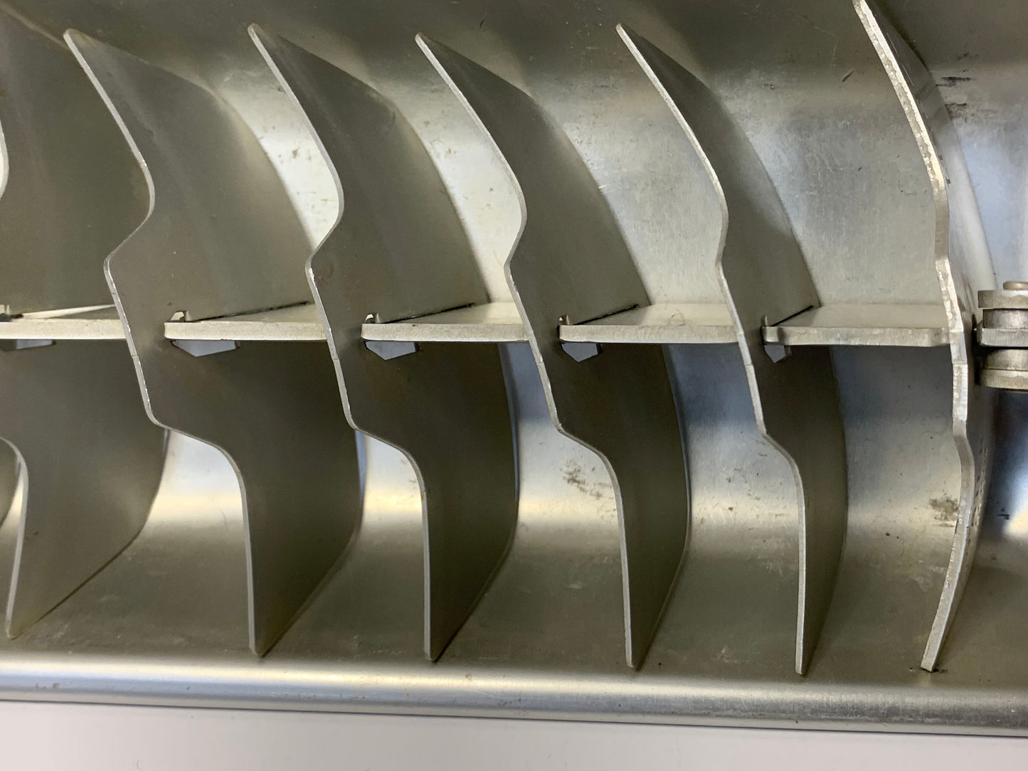 Vintage Aluminum Ice Cube Tray with Lever Release - Australian Patent 216,507