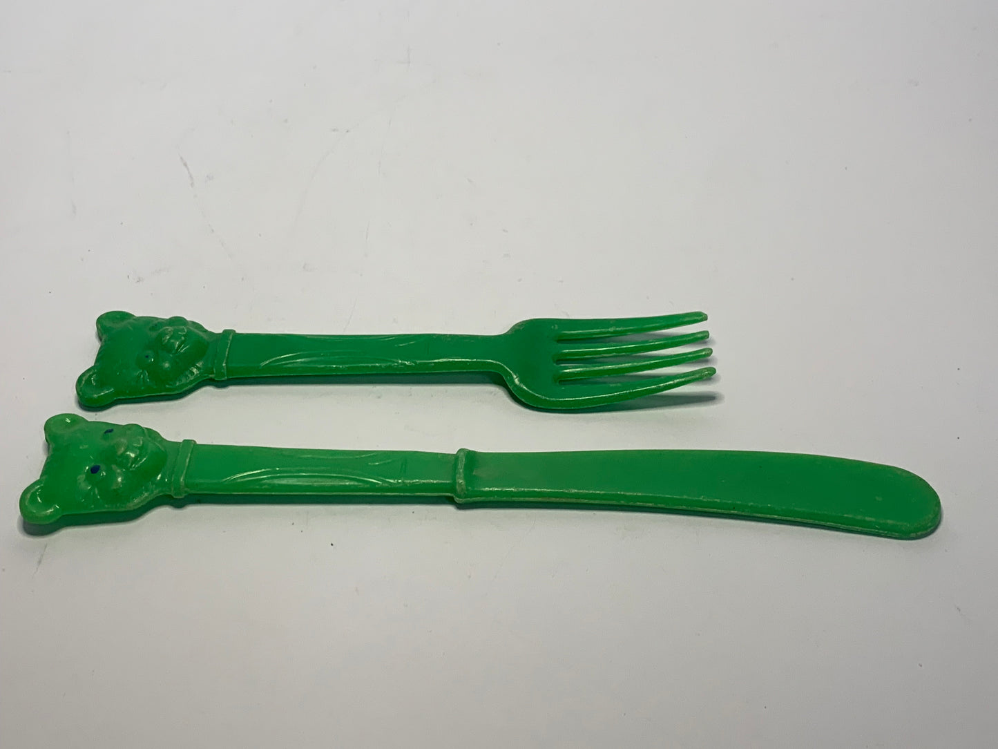 Vintage Novelty Bear shaped Children’s Utensils