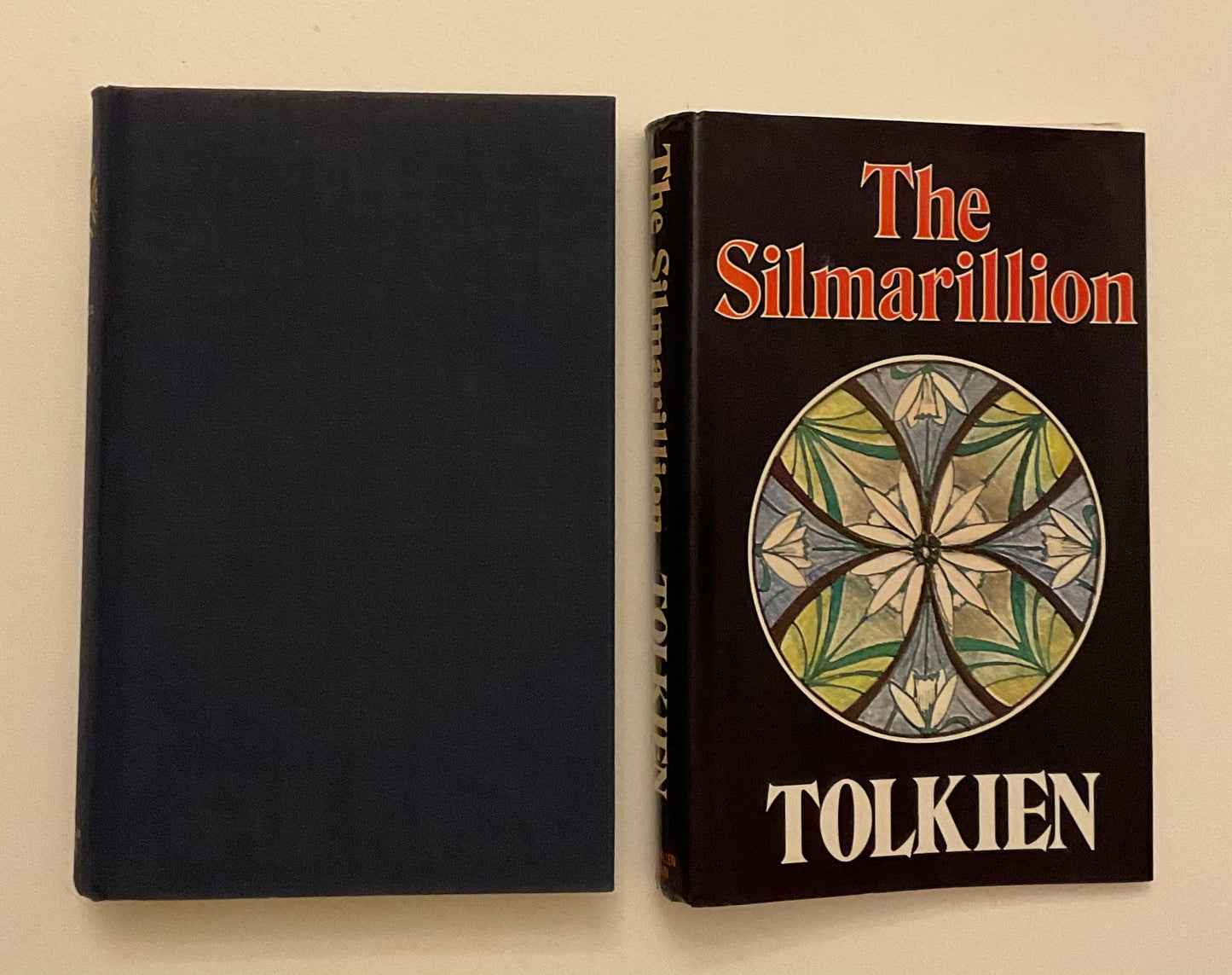 1977 first edition, first printing of The Silmarillion by J.R.R. Tolkien, published by George Allen & Unwin, London.