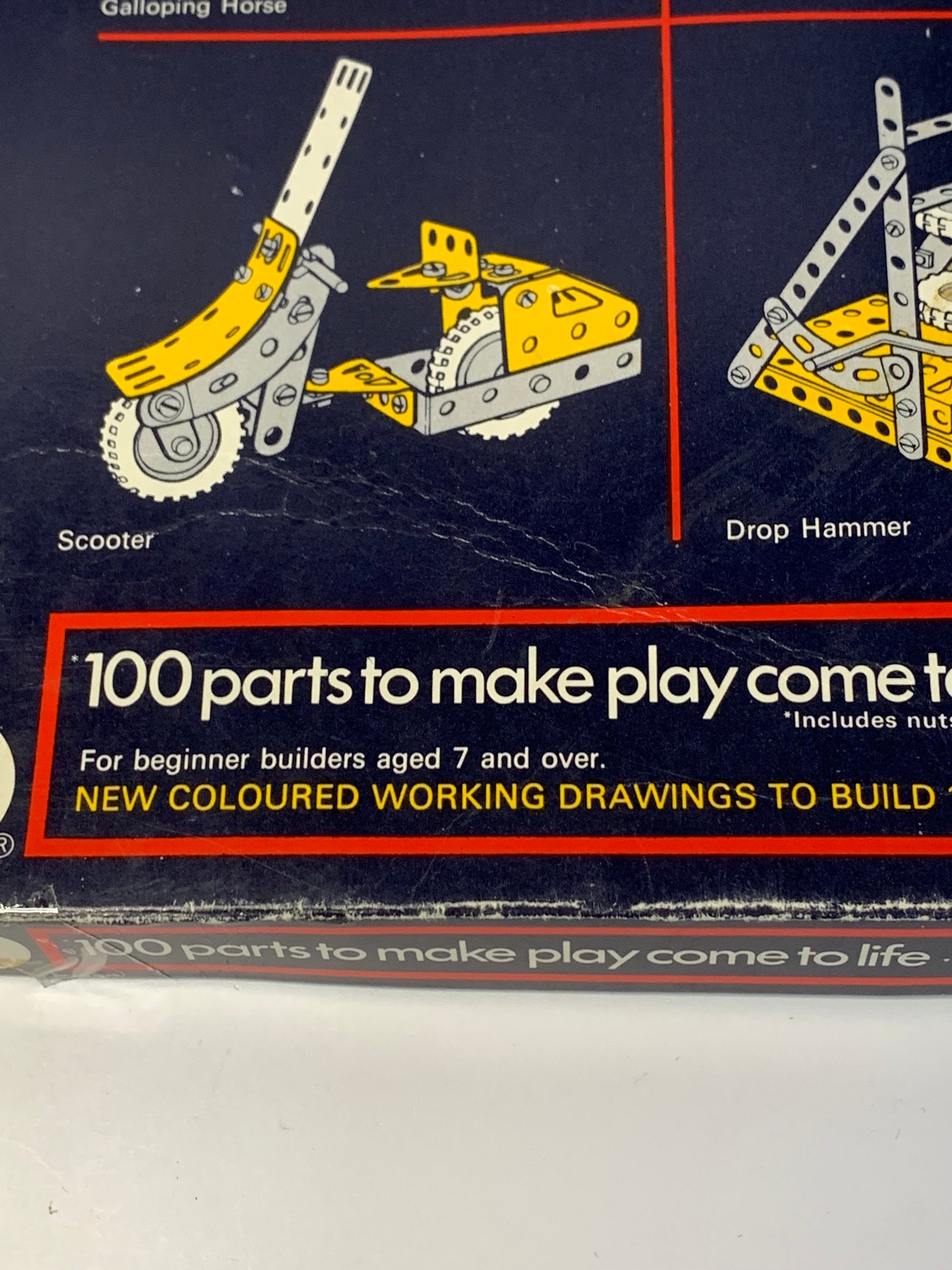 Vintage Meccano Set No. 1 Construction Kit (1972)