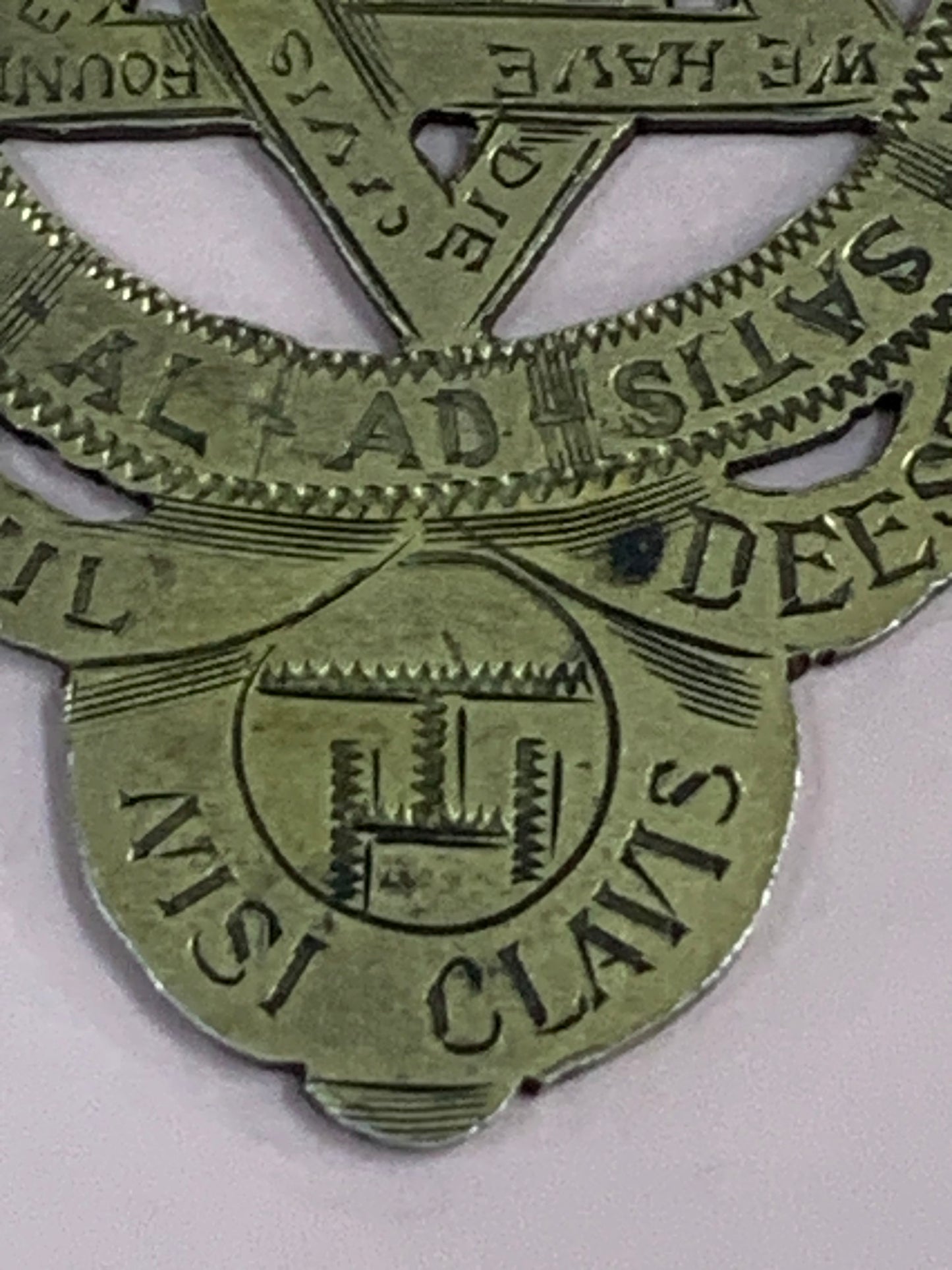 Vintage Masonic Medallion/Badge from early to mid 20th century