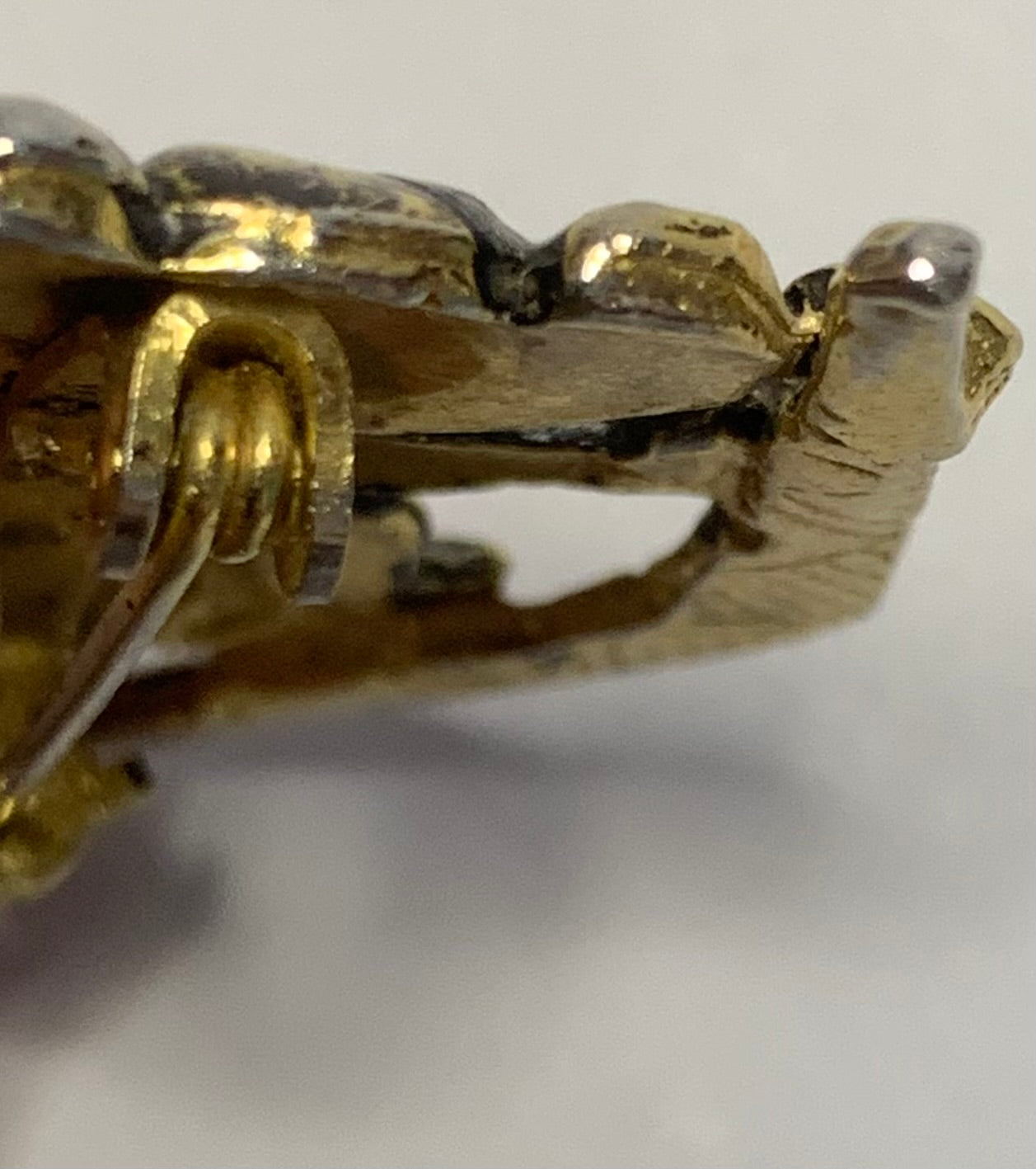 Vintage koala brooch featuring an iconic Australian design with a koala clinging to a boomerang