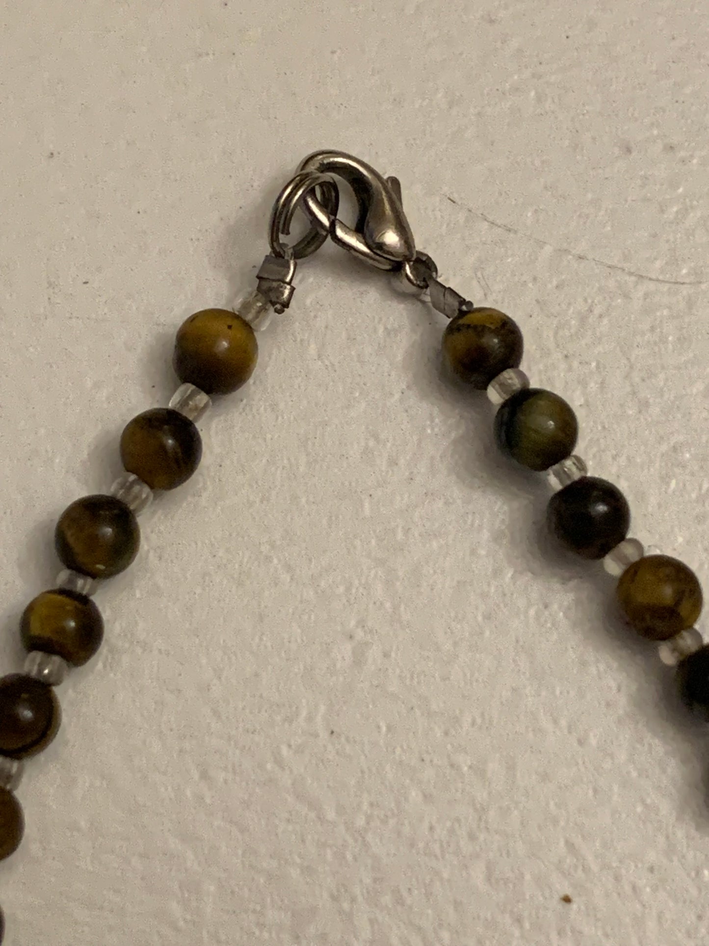 Tiger’s Eye Necklace with Tassel