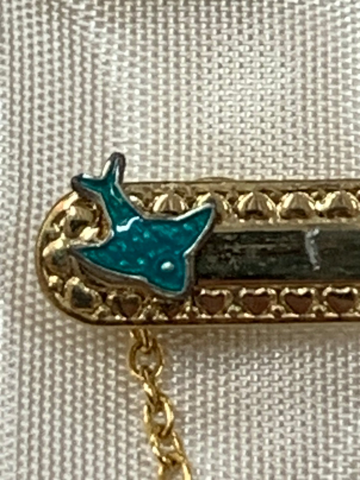 Vintage Child’s Bluebird Brooch