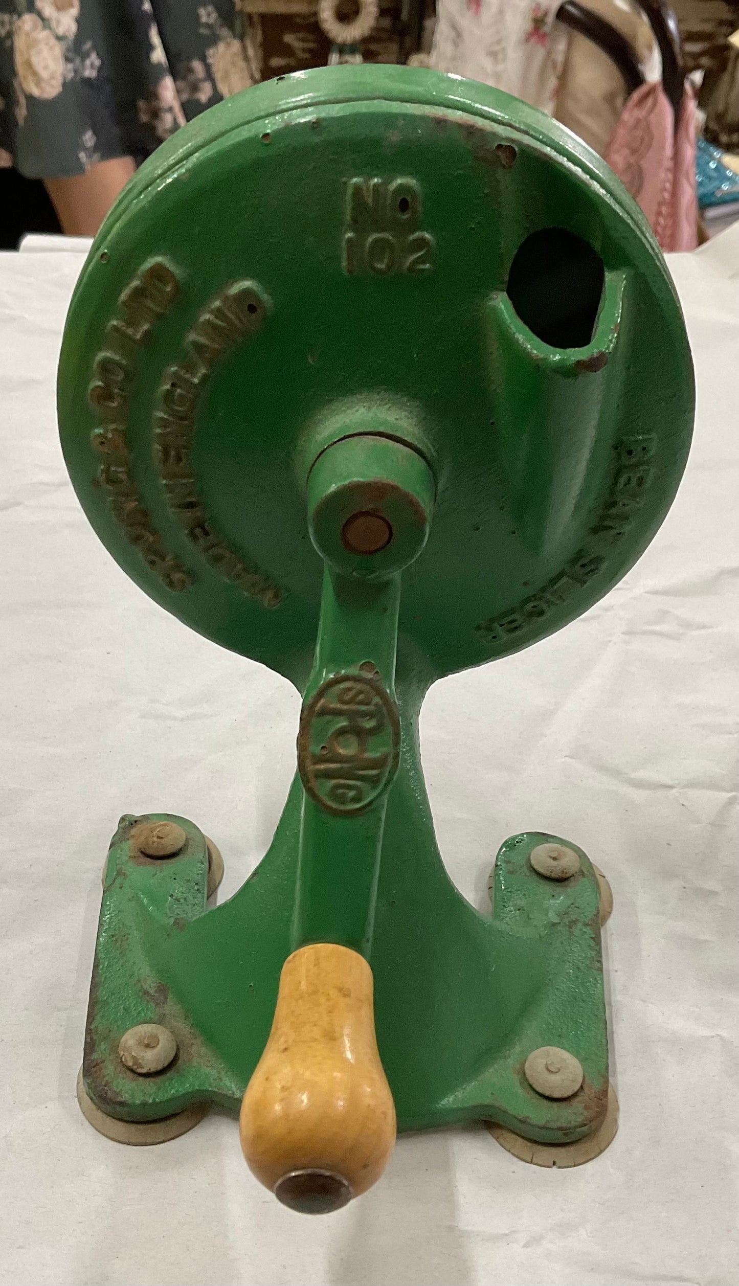 Vintage Spong & Co. Ltd No. 102 Bean Slicer